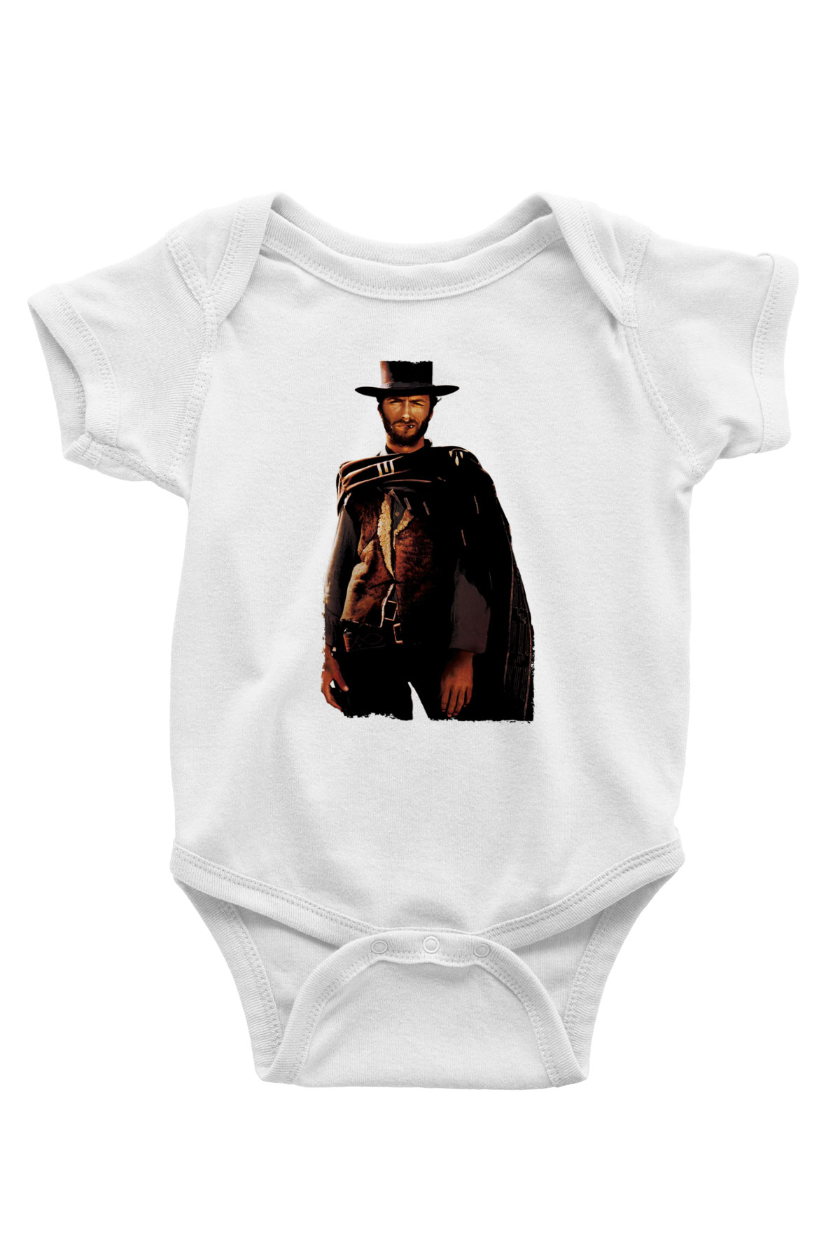 Unisex İyi, Kötü ve Çirkin (The Good, the Bad and the Ugly) Baskılı Bebek Body - Zıbın