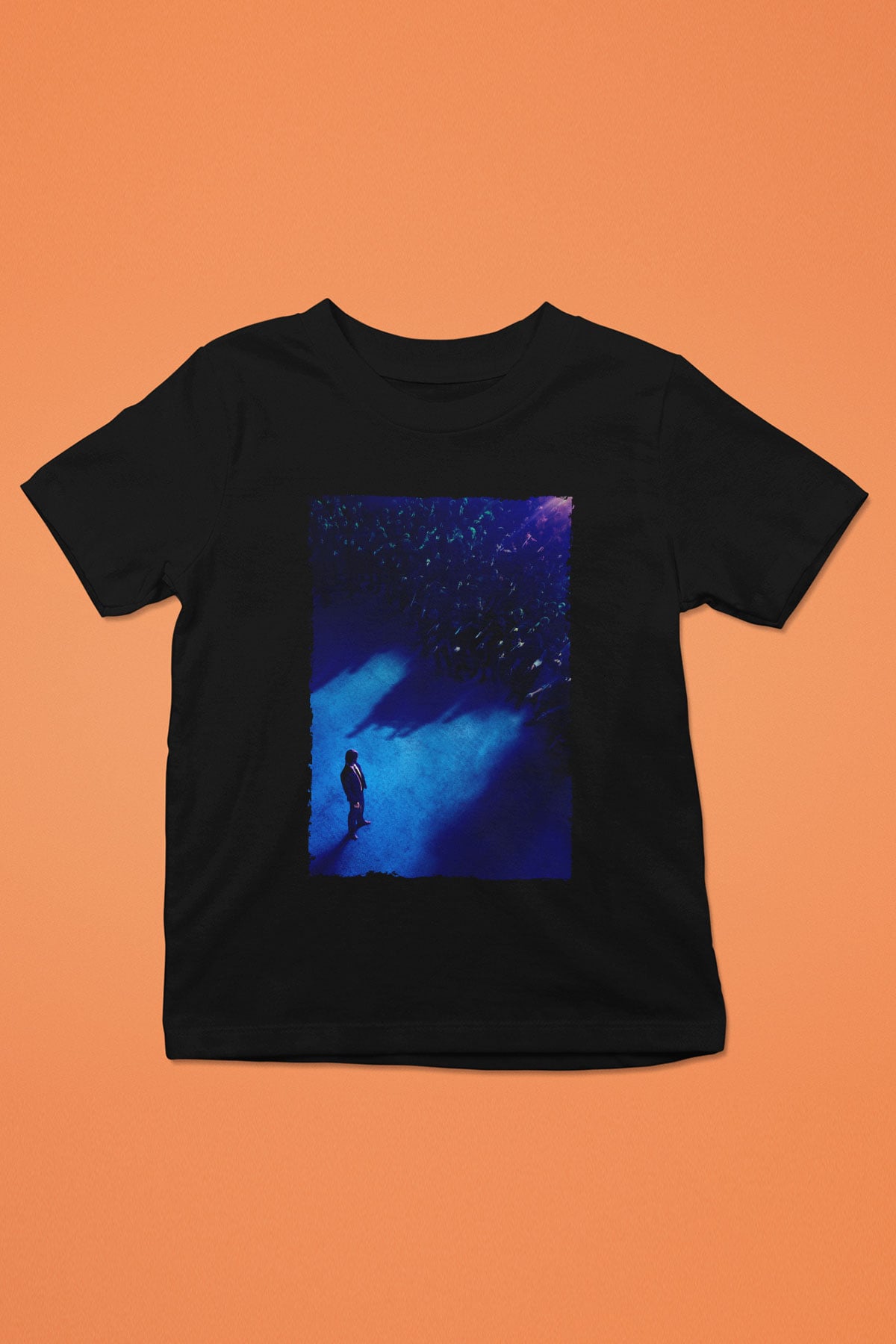 Unisex John Wick Serisi (John Wick) Baskılı Siyah Çocuk Tişört