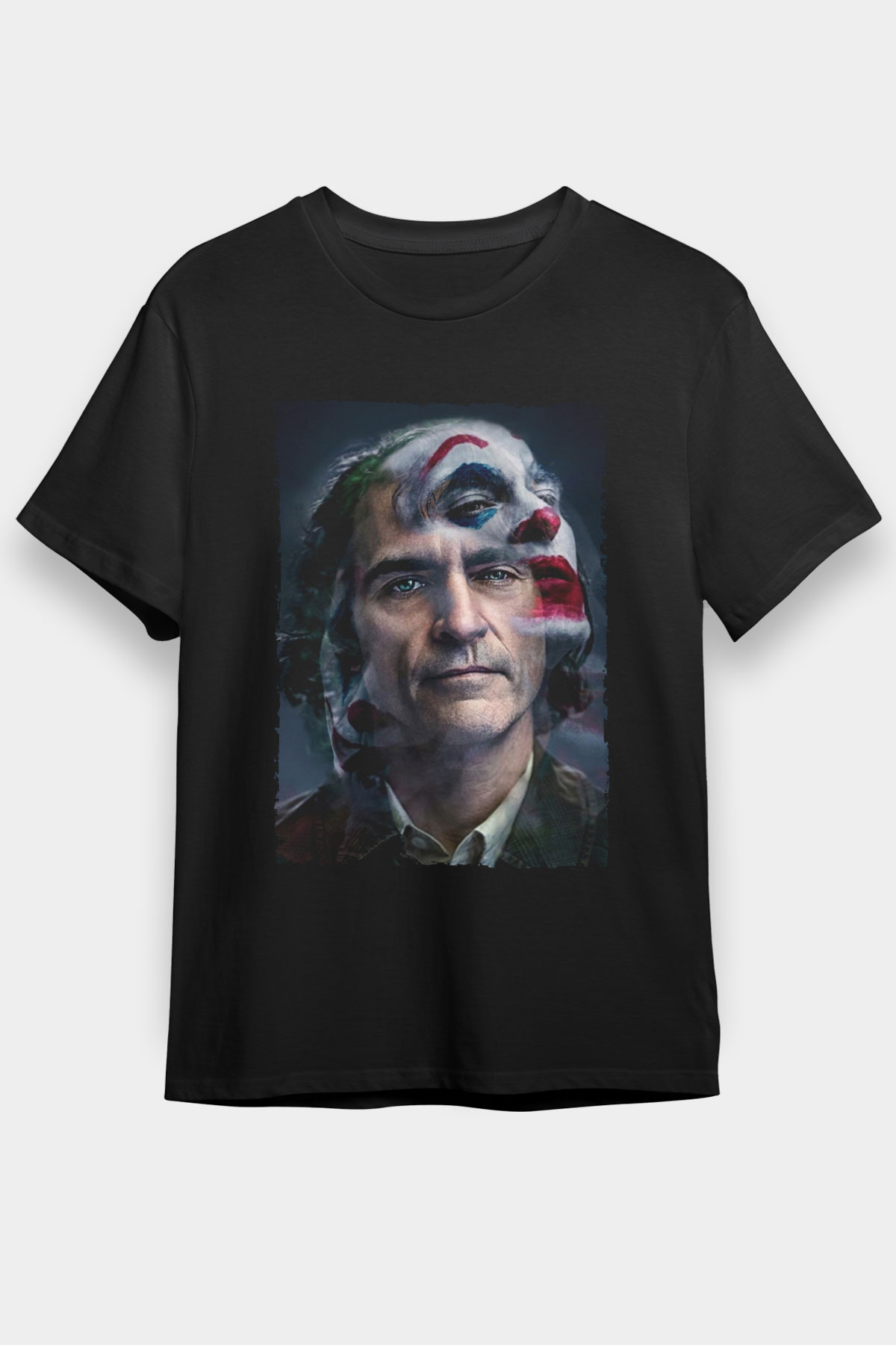 Unisex Joker Siyah Tshirt