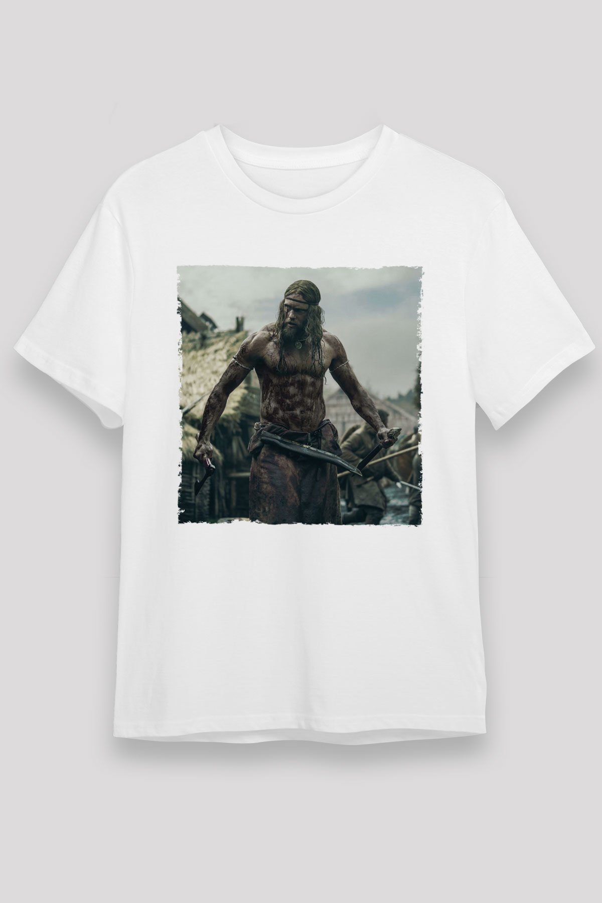 Unisex Kuzeyli (The Northman) White Tee - STREETWEAR