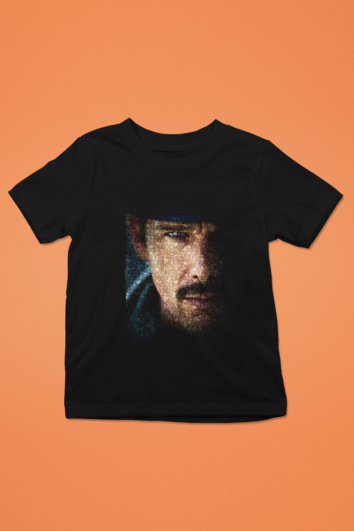 Unisex Predestination (Kader) (Predestination) Baskılı Siyah Çocuk T-Shirt