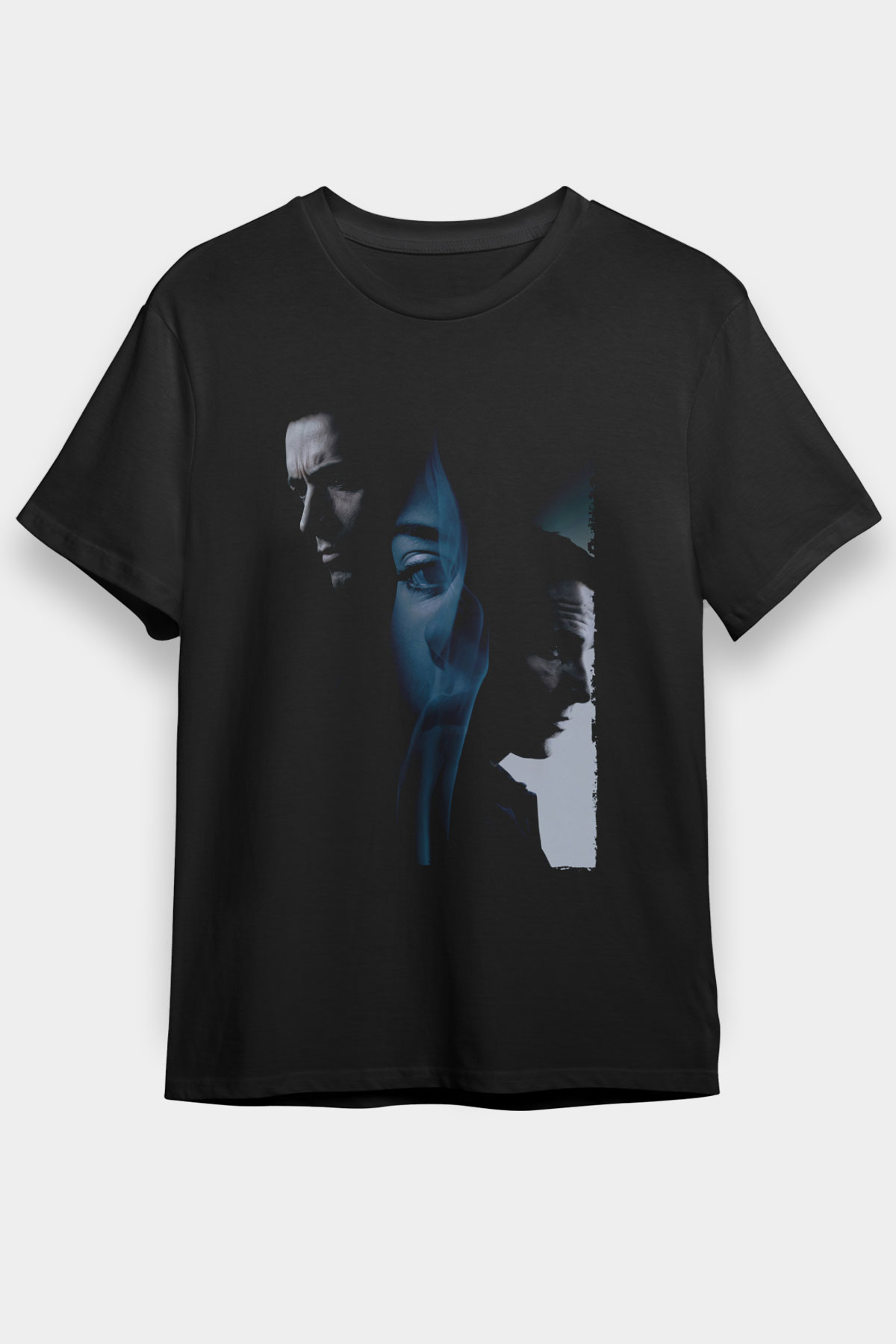 Unisex Prestij (The Prestige) Baskılı Siyah Tshirt