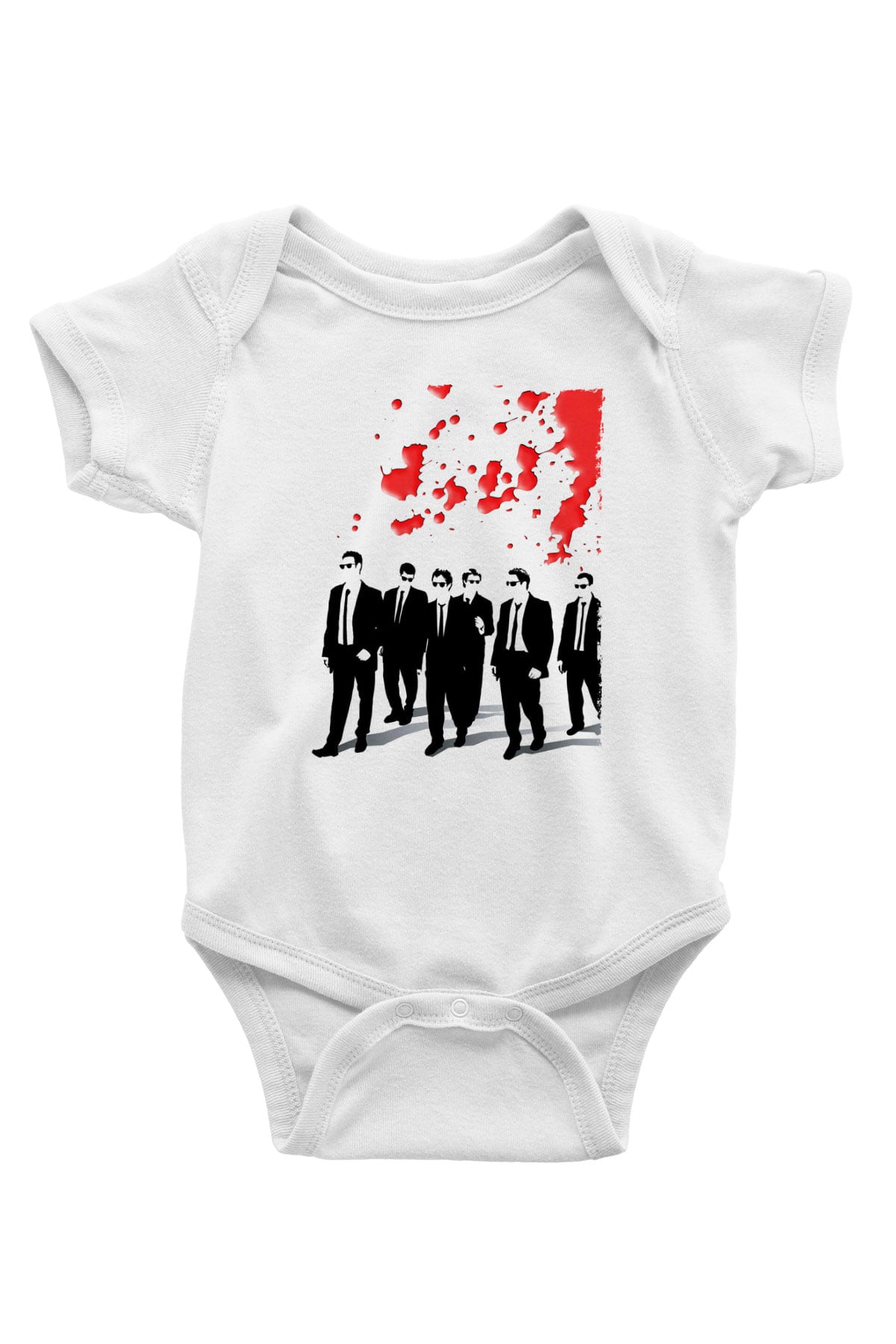 Unisex Rezervuar Köpekleri (Reservoir Dogs) Baskılı Bebek Body - Zıbın
