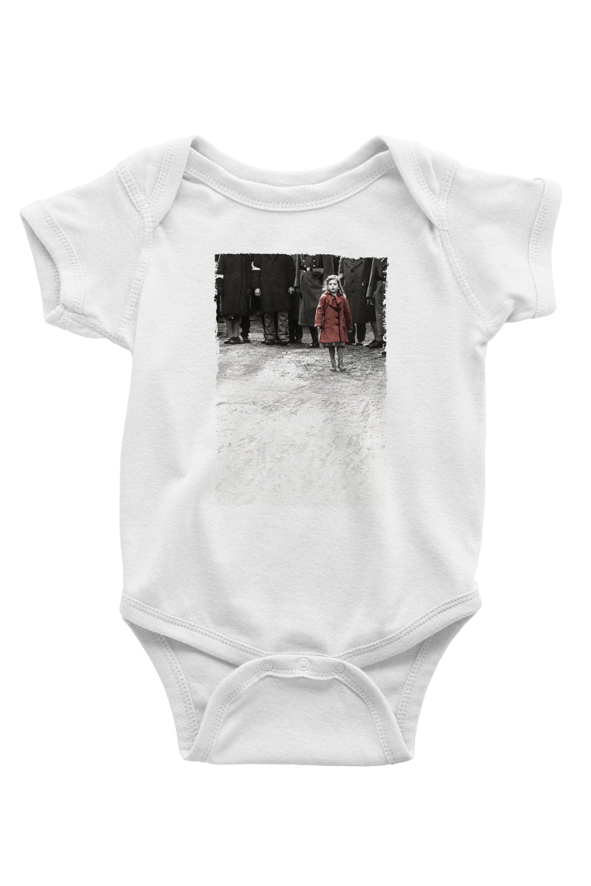 Unisex Schindler'in Listesi (Schindler's List) Baskılı Bebek Body - Zıbın