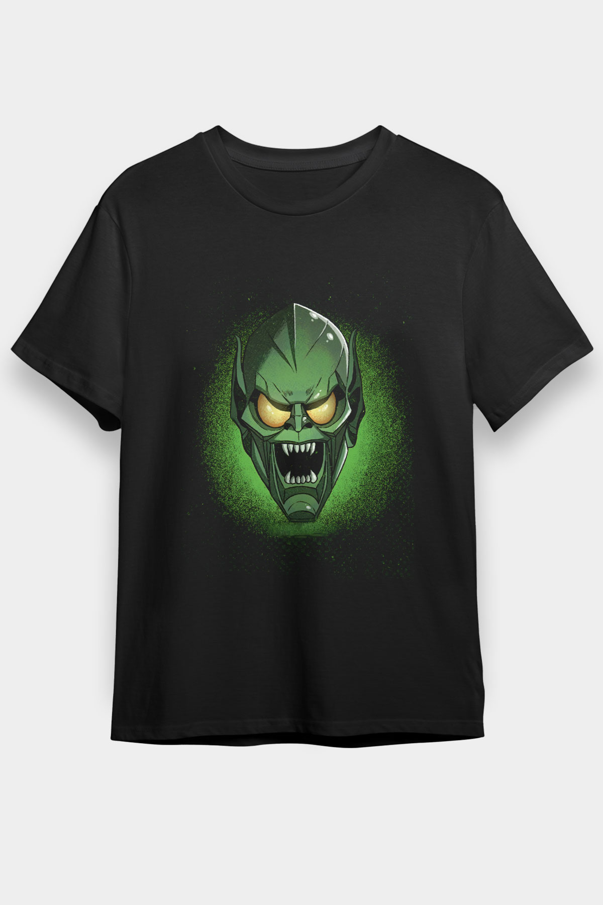 Unisex Sinister Six Baskılı Siyah Tshirt