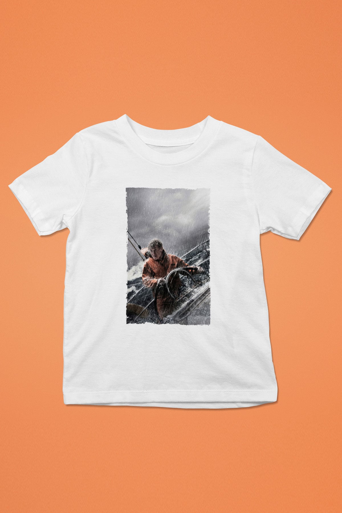 Unisex Sona Doğru - All Is Lost Baskılı Beyaz Çocuk Tişört