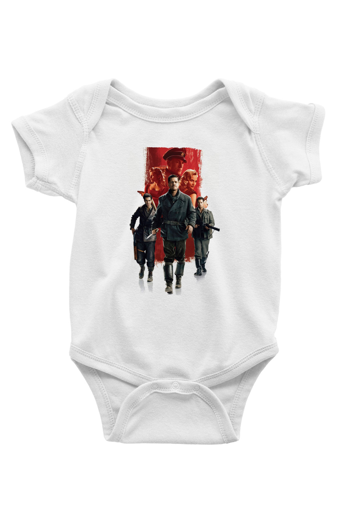 Unisex Soysuzlar Çetesi (Inglourious Basterds) Baskılı Bebek Body - Zıbın