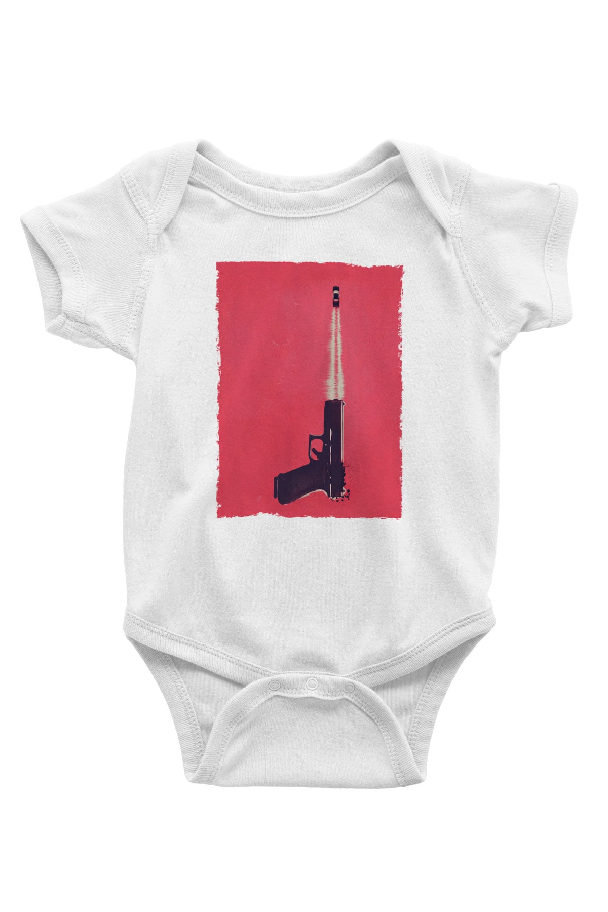 Unisex Tam Gaz - Baby Driver Baskılı Bebek Body - Zıbın