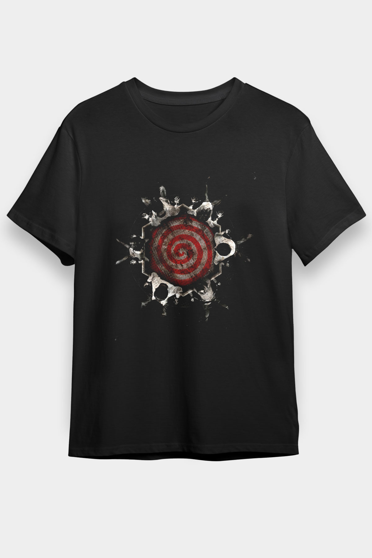 Unisex Testere VI (Saw VI) Baskılı Siyah T-Shirt