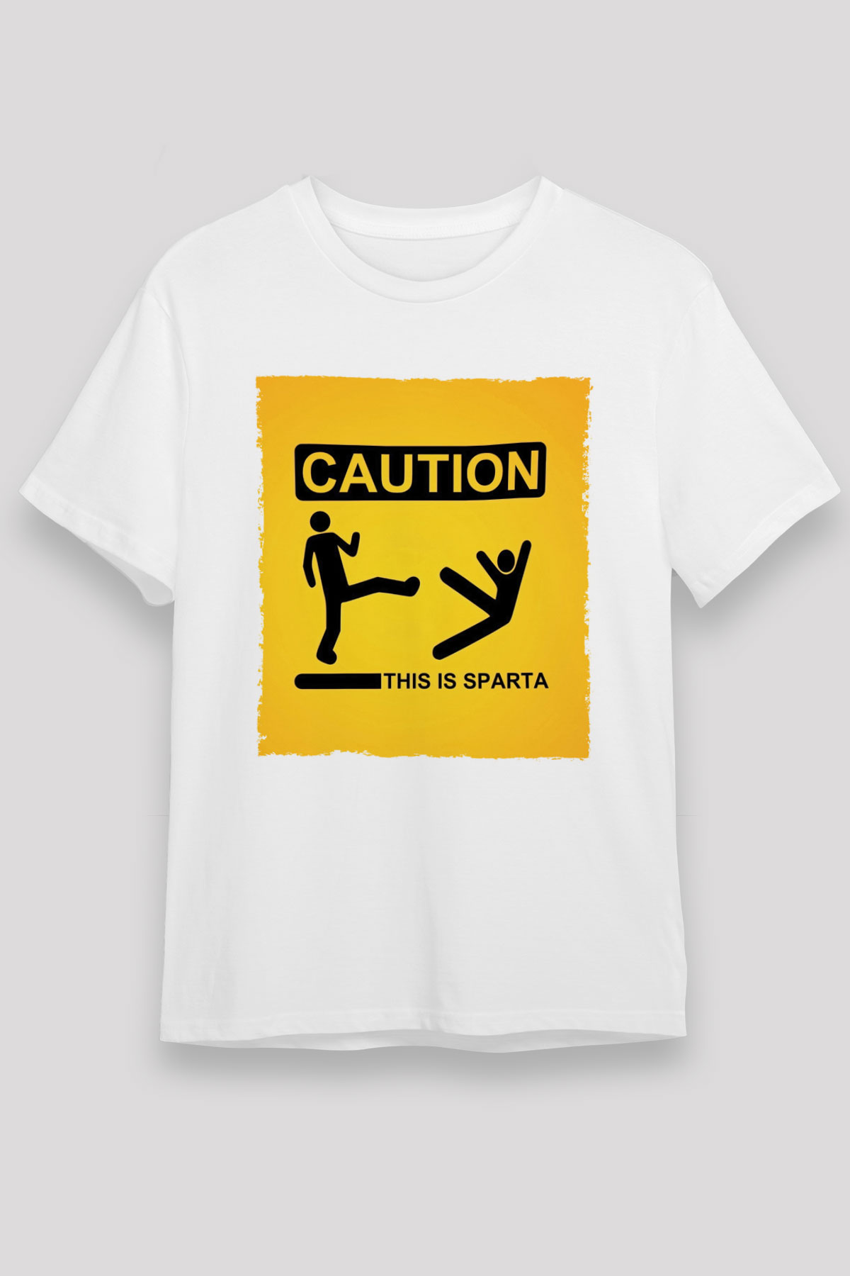Unisex This is Sparta Baskılı Beyaz Tshirt