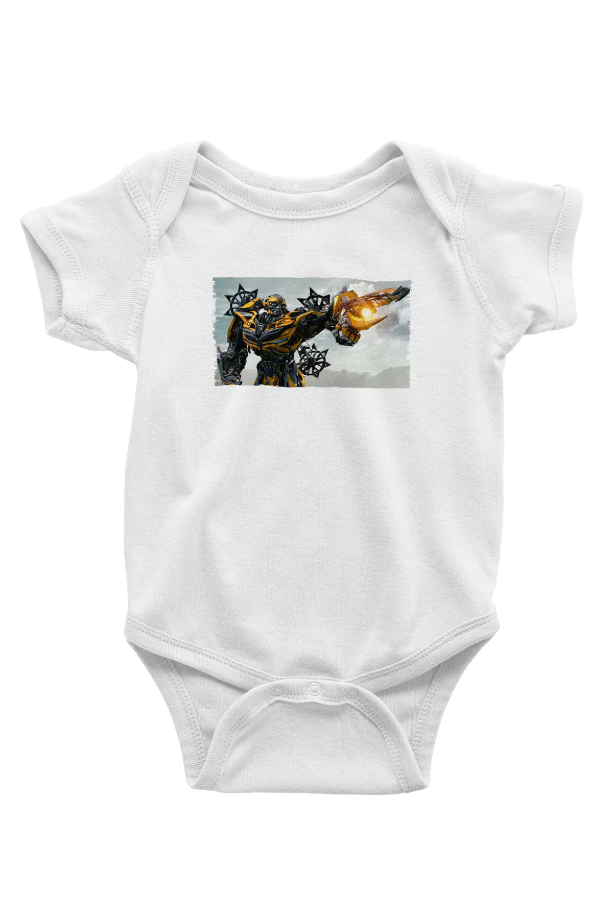 Unisex Transformers Baskılı Bebek Body - Zıbın