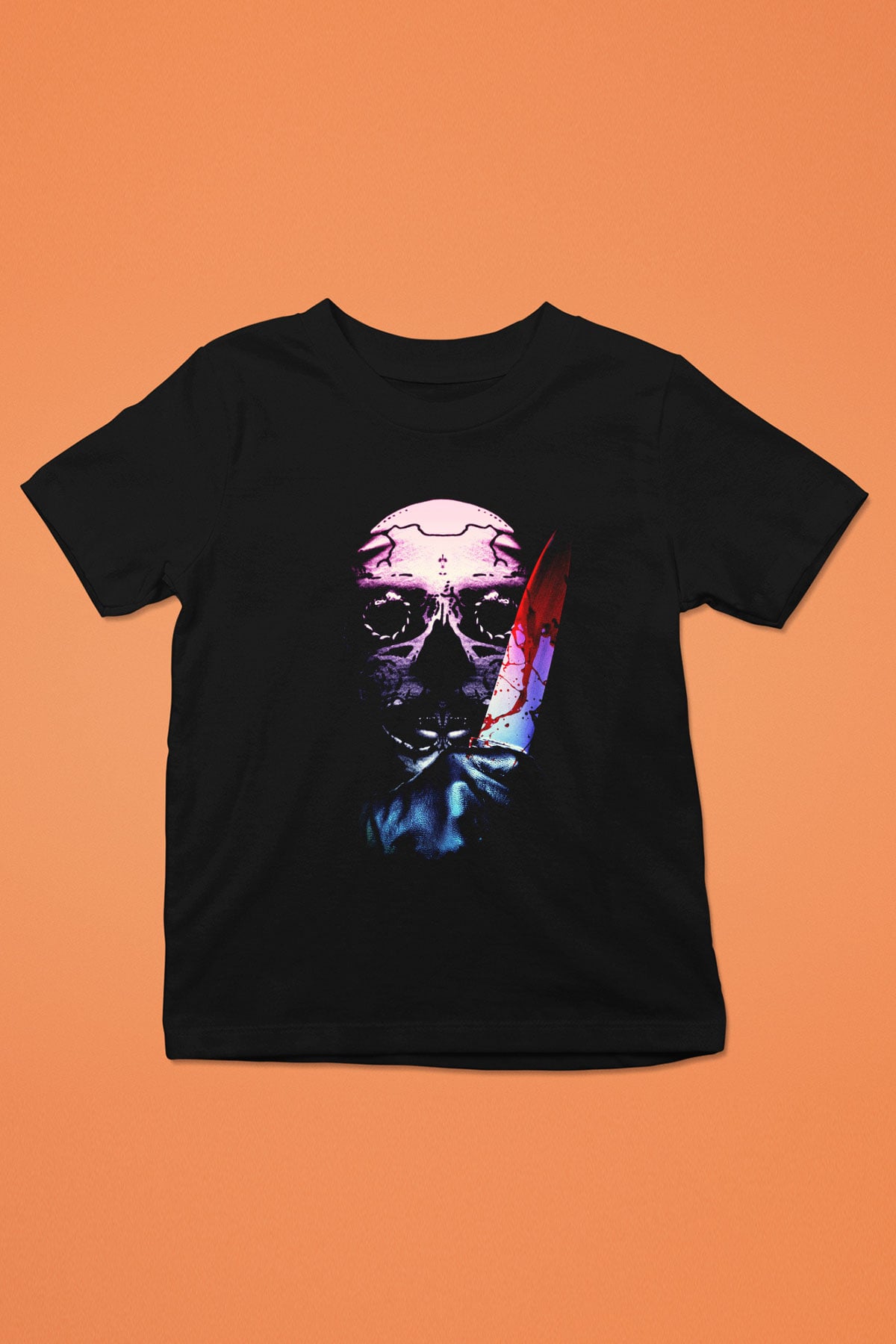 Unisex Trespassers Baskılı Siyah Çocuk Tshirt