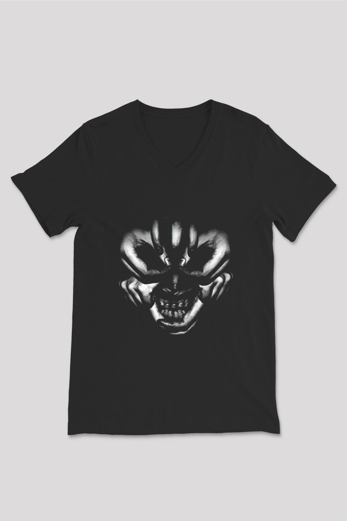 Unisex V Yaka Tişört TSR145