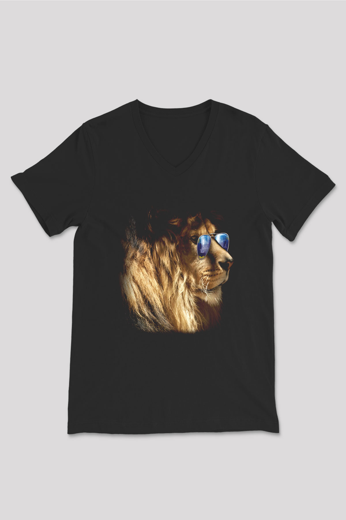 Unisex V Yaka Tişört TSR246