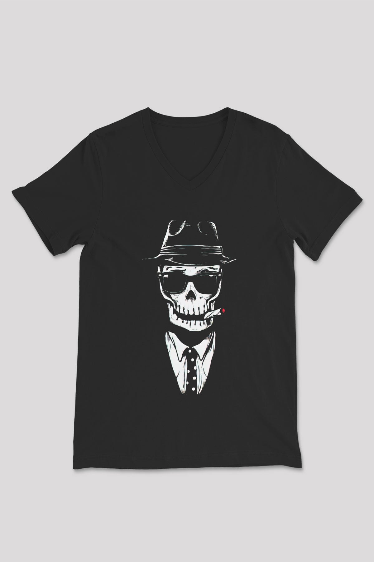 Unisex V Yaka Tişört TSR27