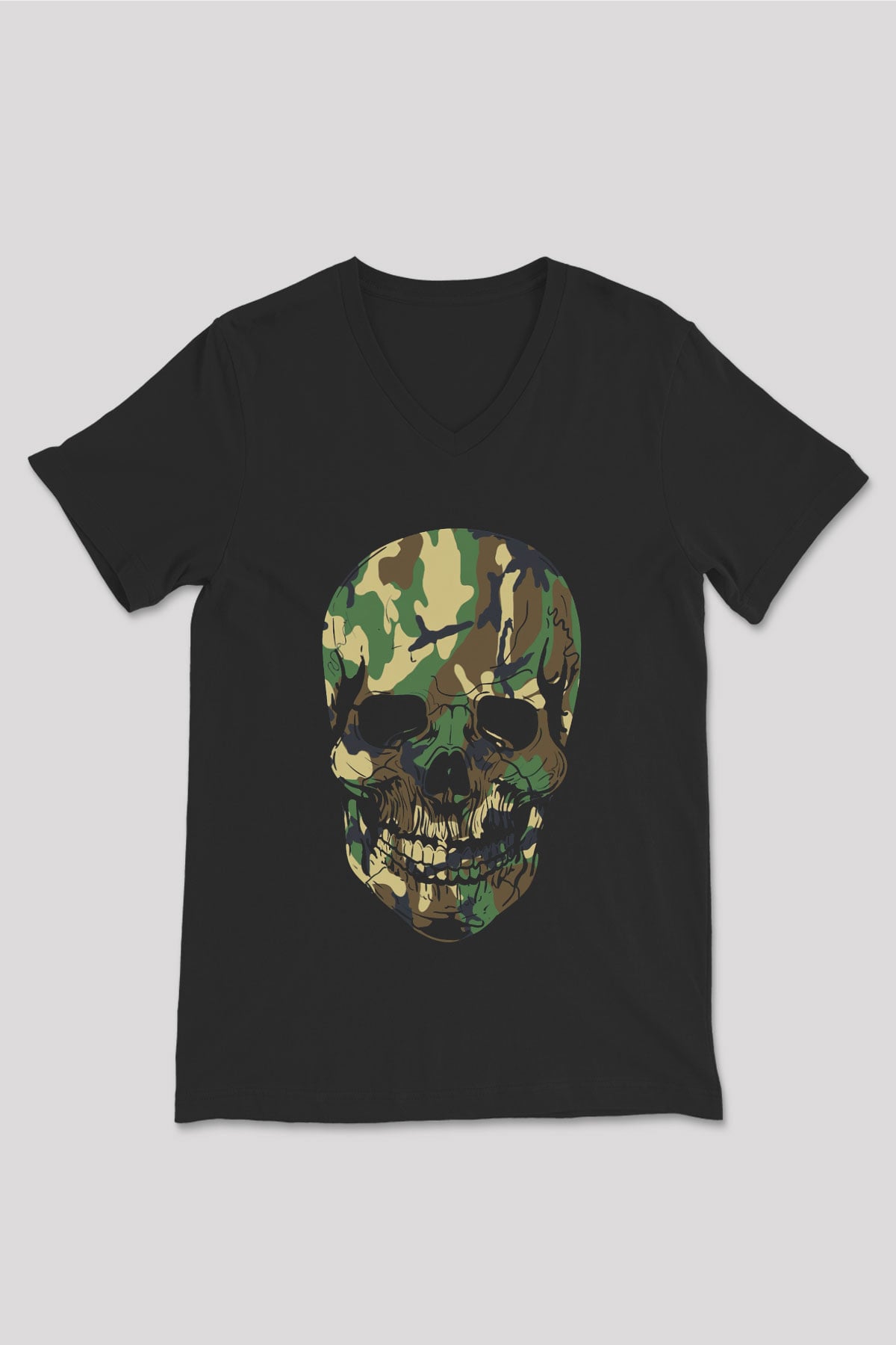 Unisex V Yaka Tişört TSR29
