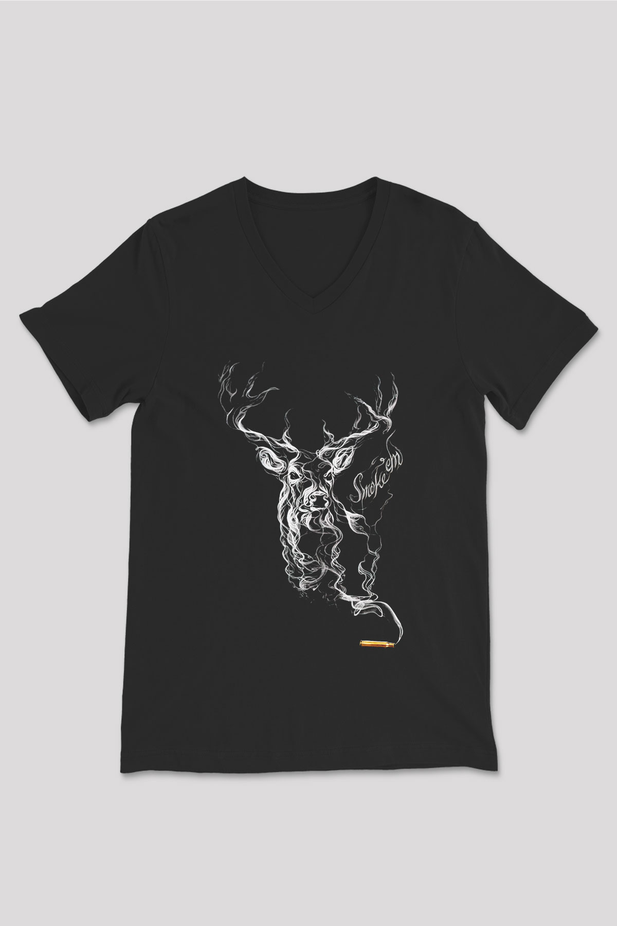 Unisex V Yaka Tişört TSR426