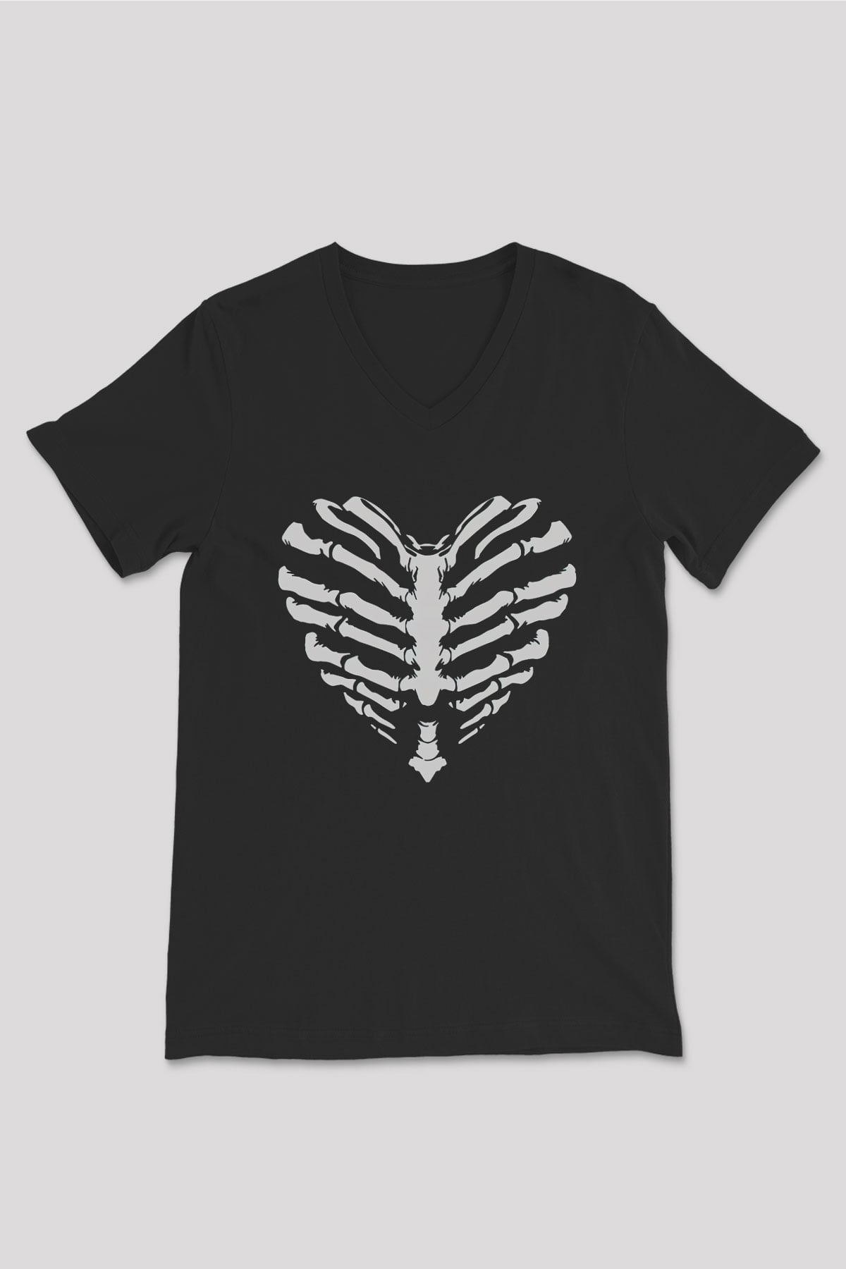 Unisex V Yaka Tişört TSR535