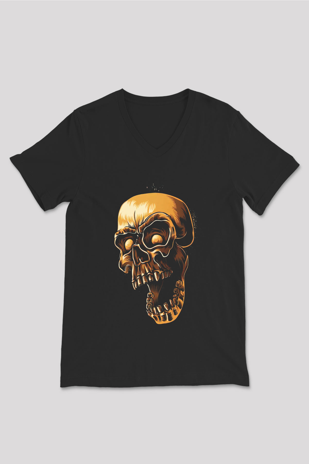 Unisex V Yaka Tişört TSR54