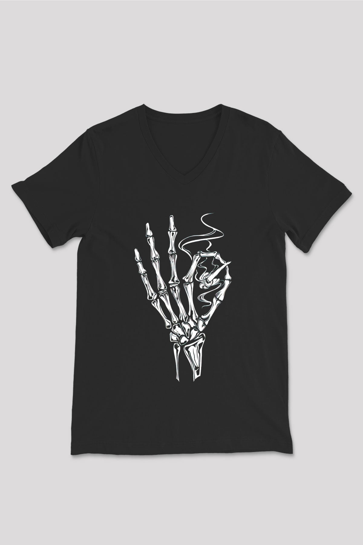 Unisex V Yaka Tişört TSR64