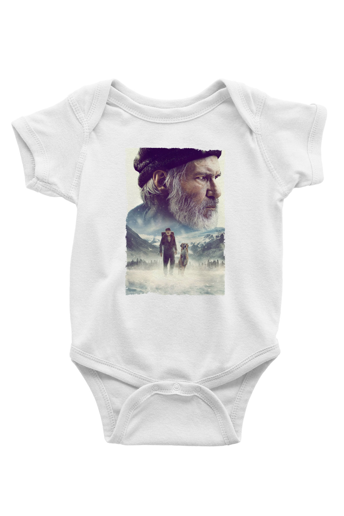 Unisex Vahşetin Çağrısı (The Call of the Wild) Baskılı Bebek Body - Zıbın