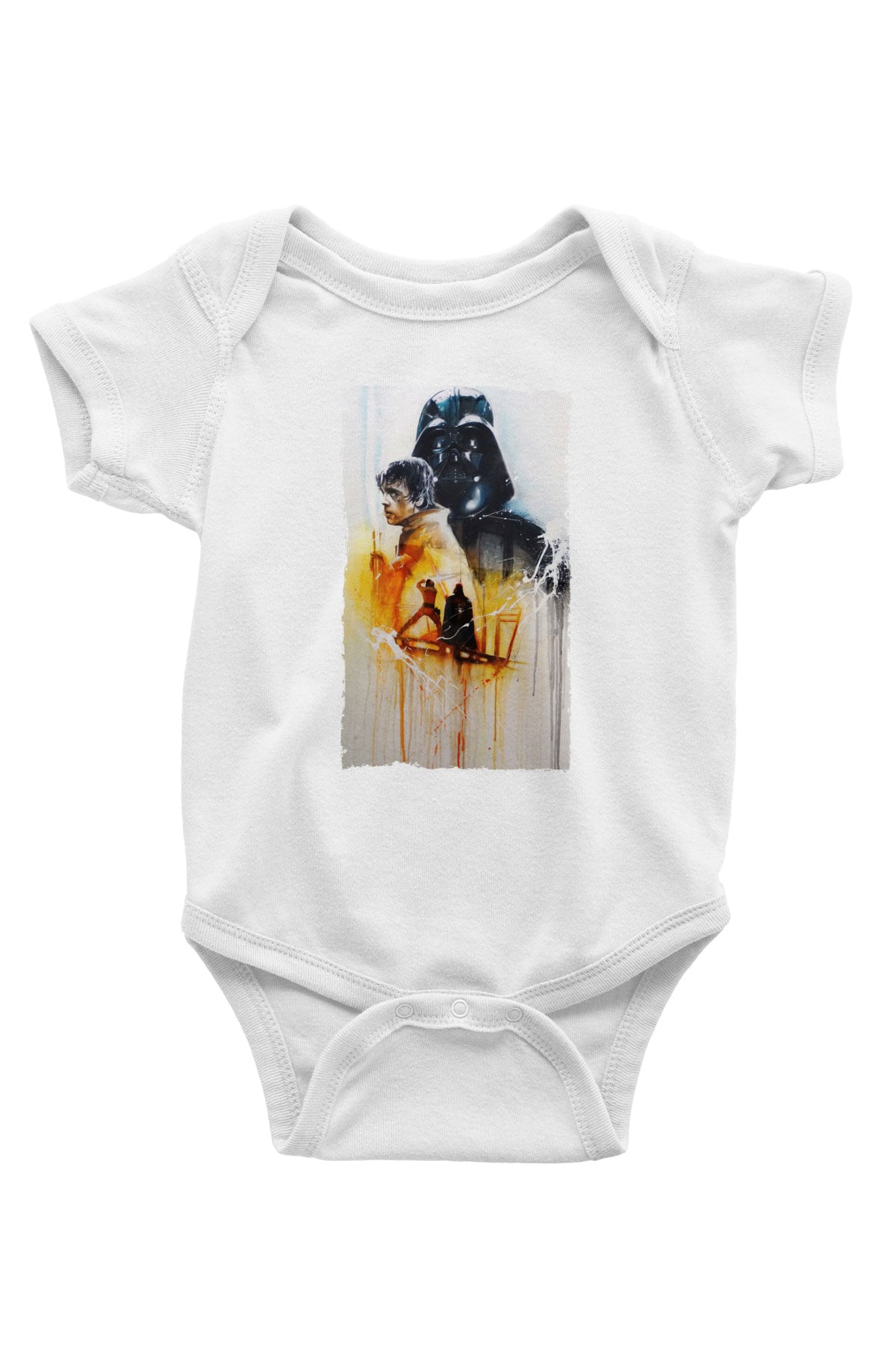Unisex Yıldız Savaşları (Return of the Jedi) Baskılı Bebek Body - Zıbın