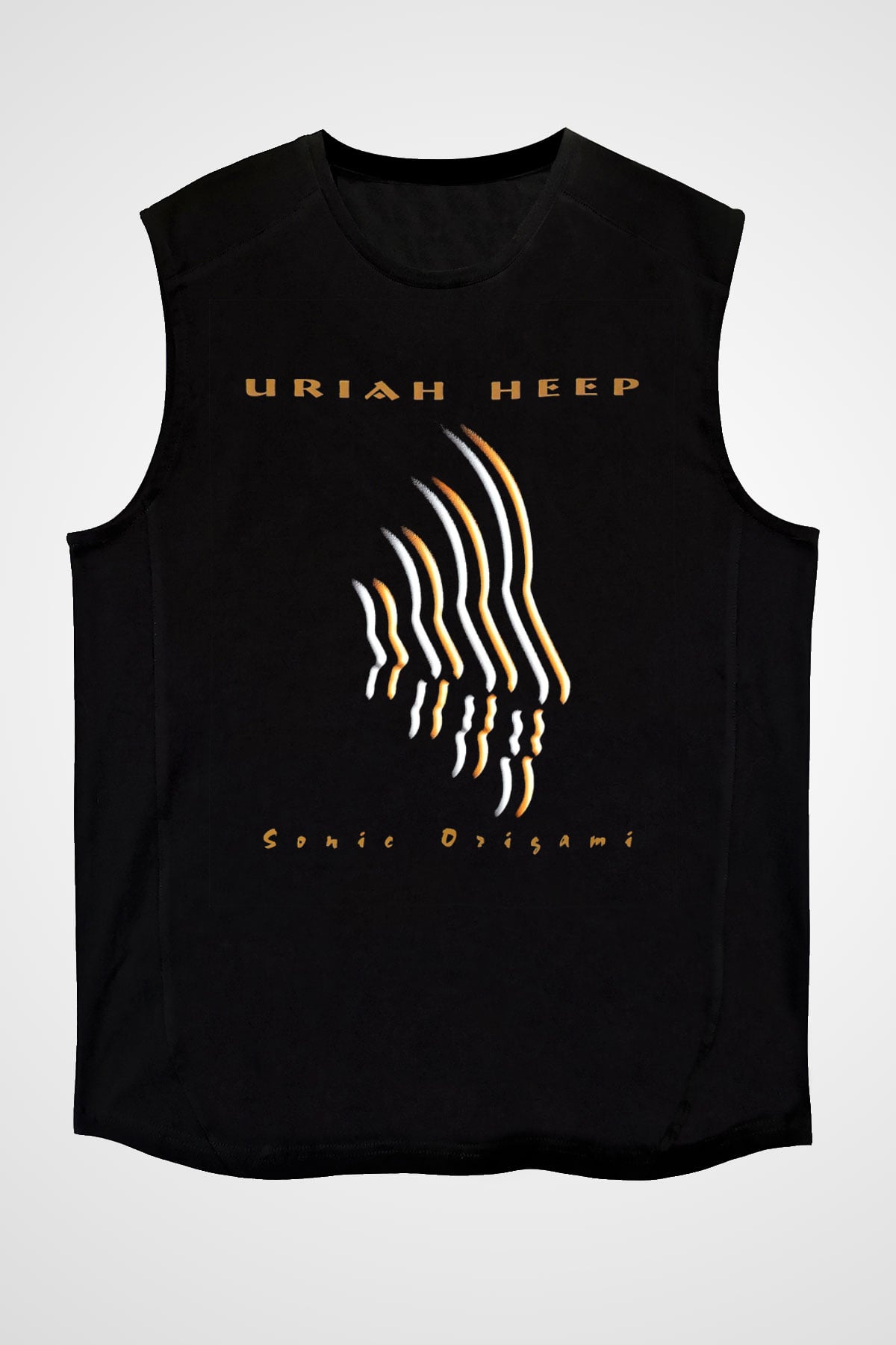 Uriah Heep Siyah Unisex Kolsuz Tişört