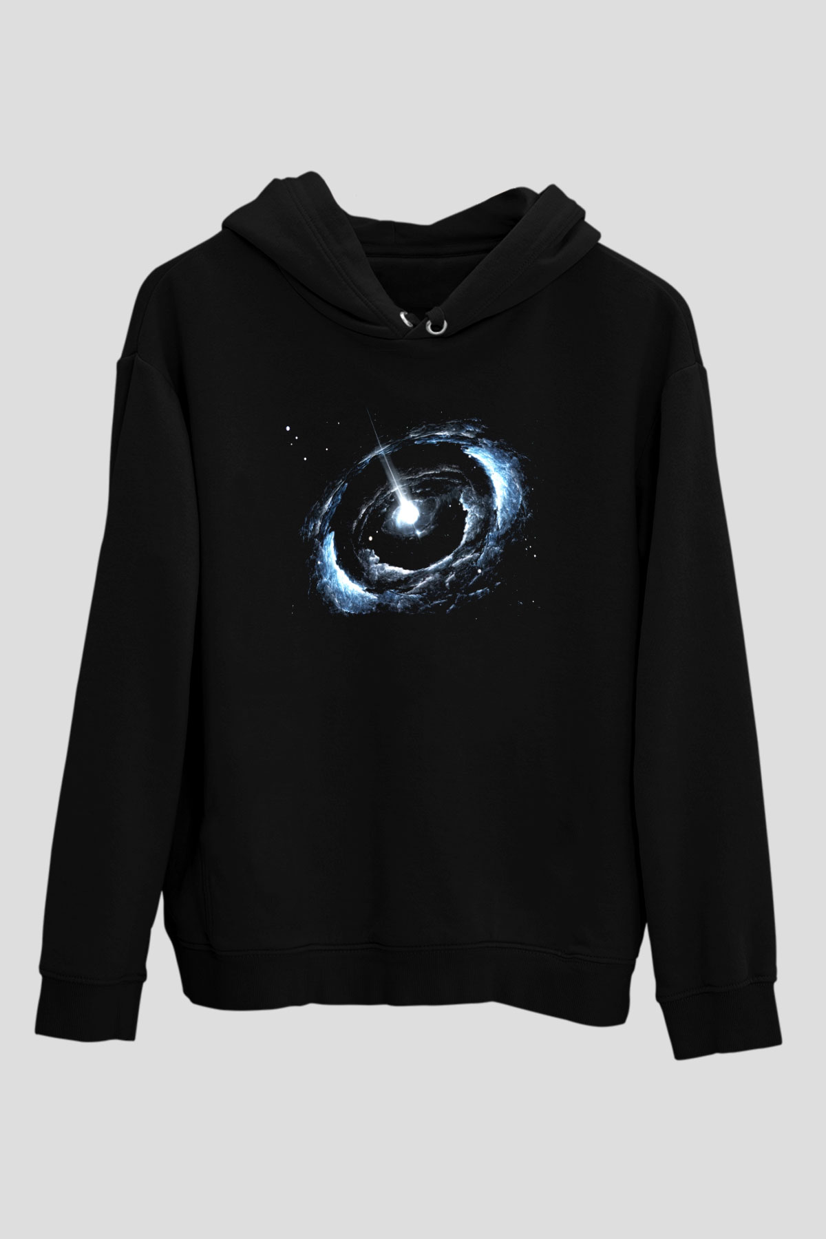 Uzay Siyah Unisex Hoodie