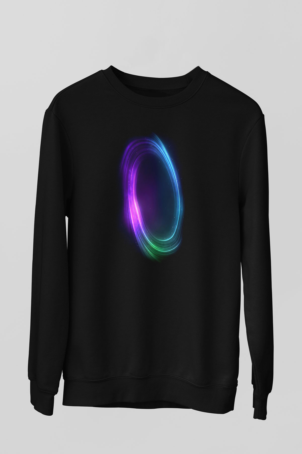 Uzay Siyah Unisex Sweatshirt