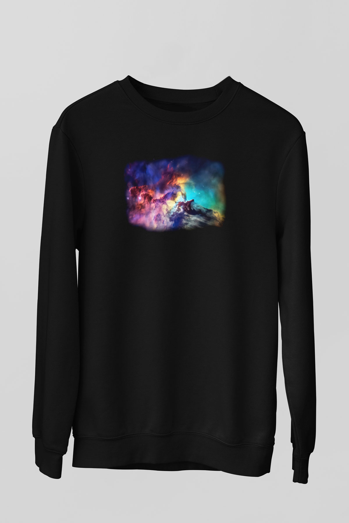 Uzay Siyah Unisex Sweatshirt