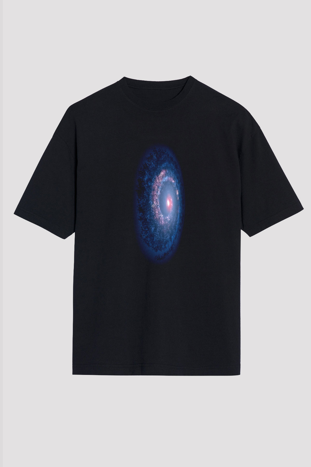 Uzay Siyah Unisex Tişört T-Shirt - TişörtFabrikası