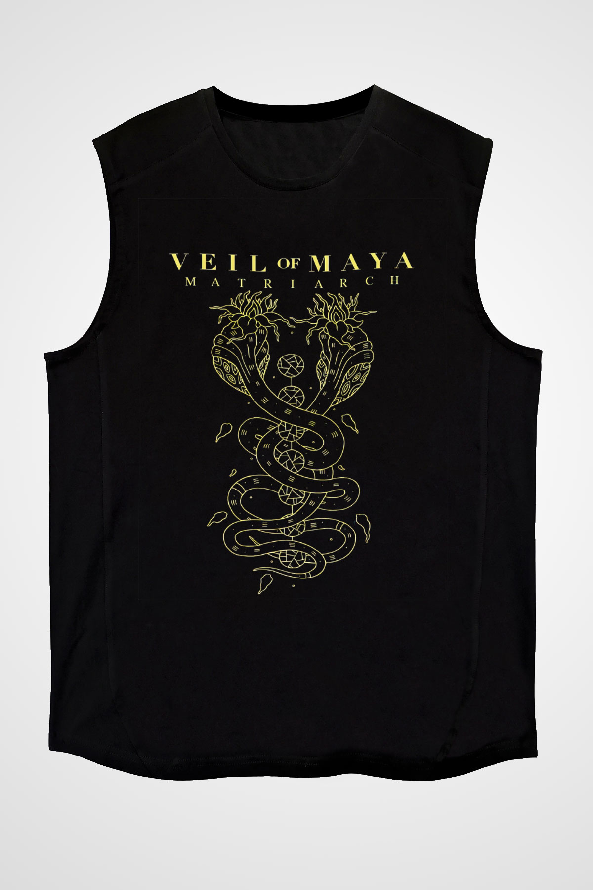 Veil of Maya Siyah Unisex Kolsuz Tişört