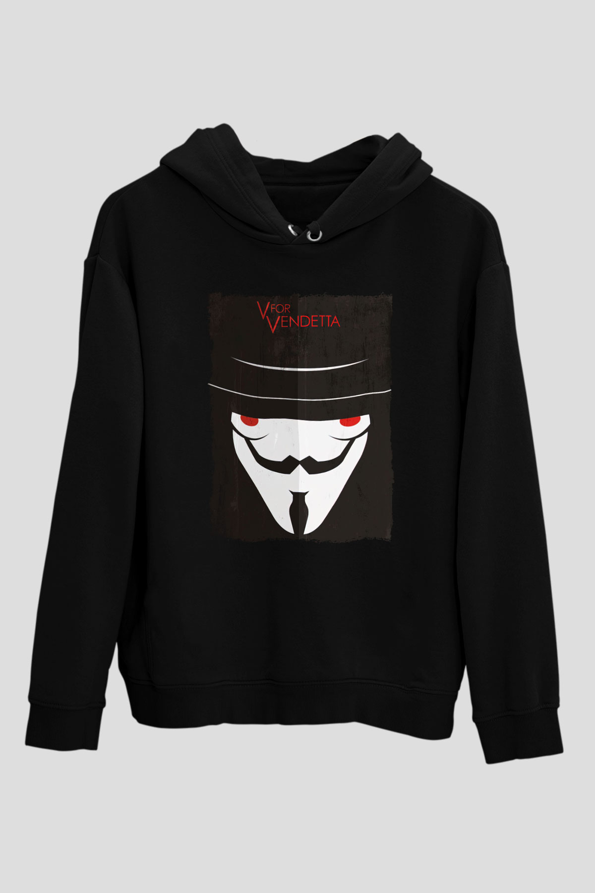 Vendetta Siyah Unisex Hoodie