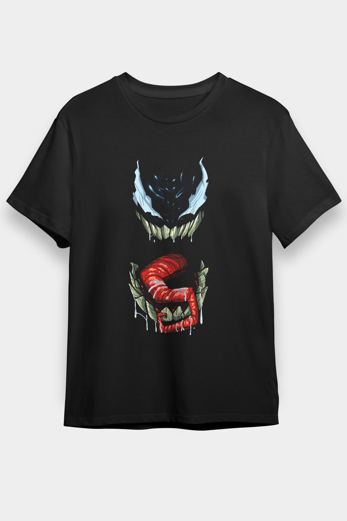 Venom Siyah Unisex Graphic Tee - STREETWEAR