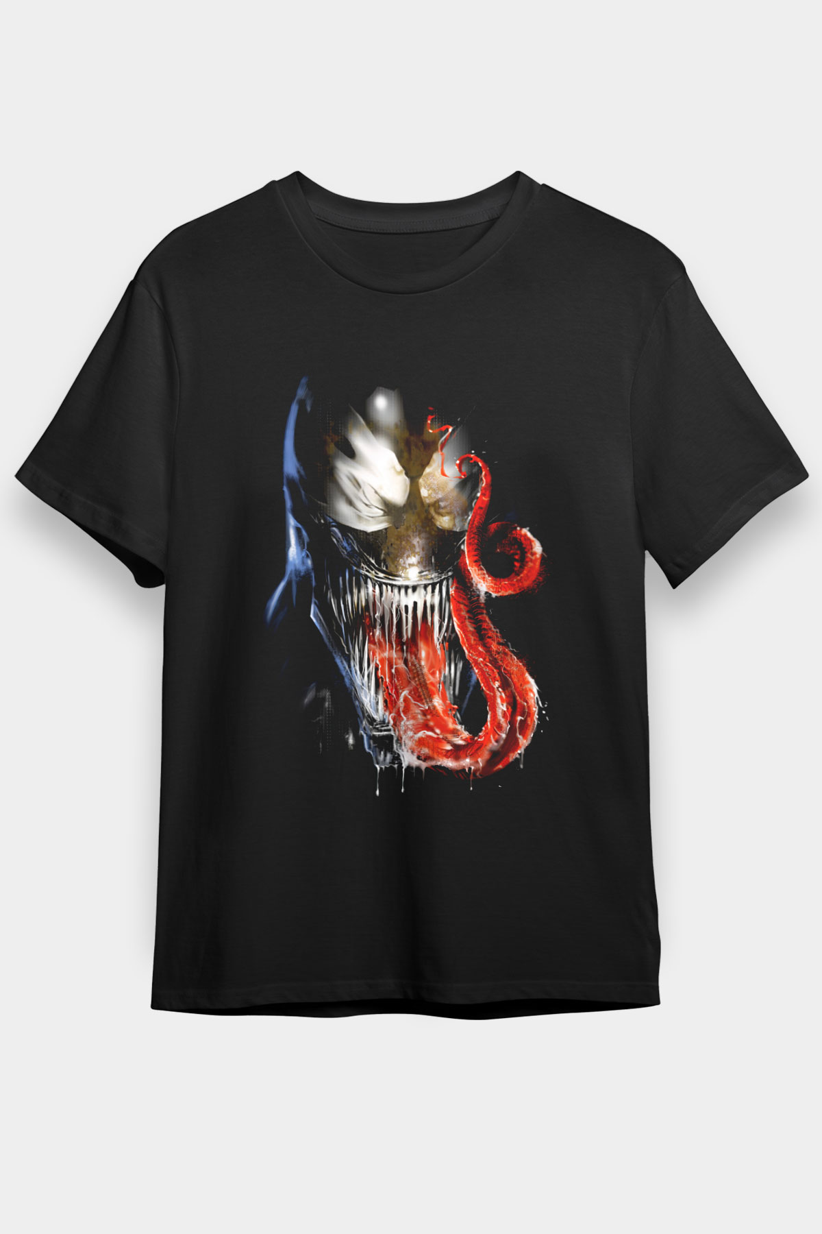 Venom Siyah Unisex Graphic Tee - STREETWEAR