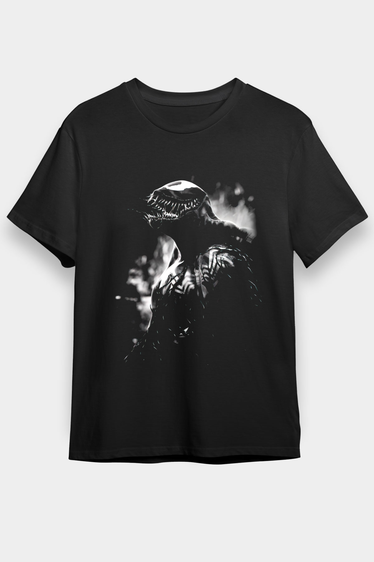 Venom Siyah Unisex Graphic Tee - STREETWEAR