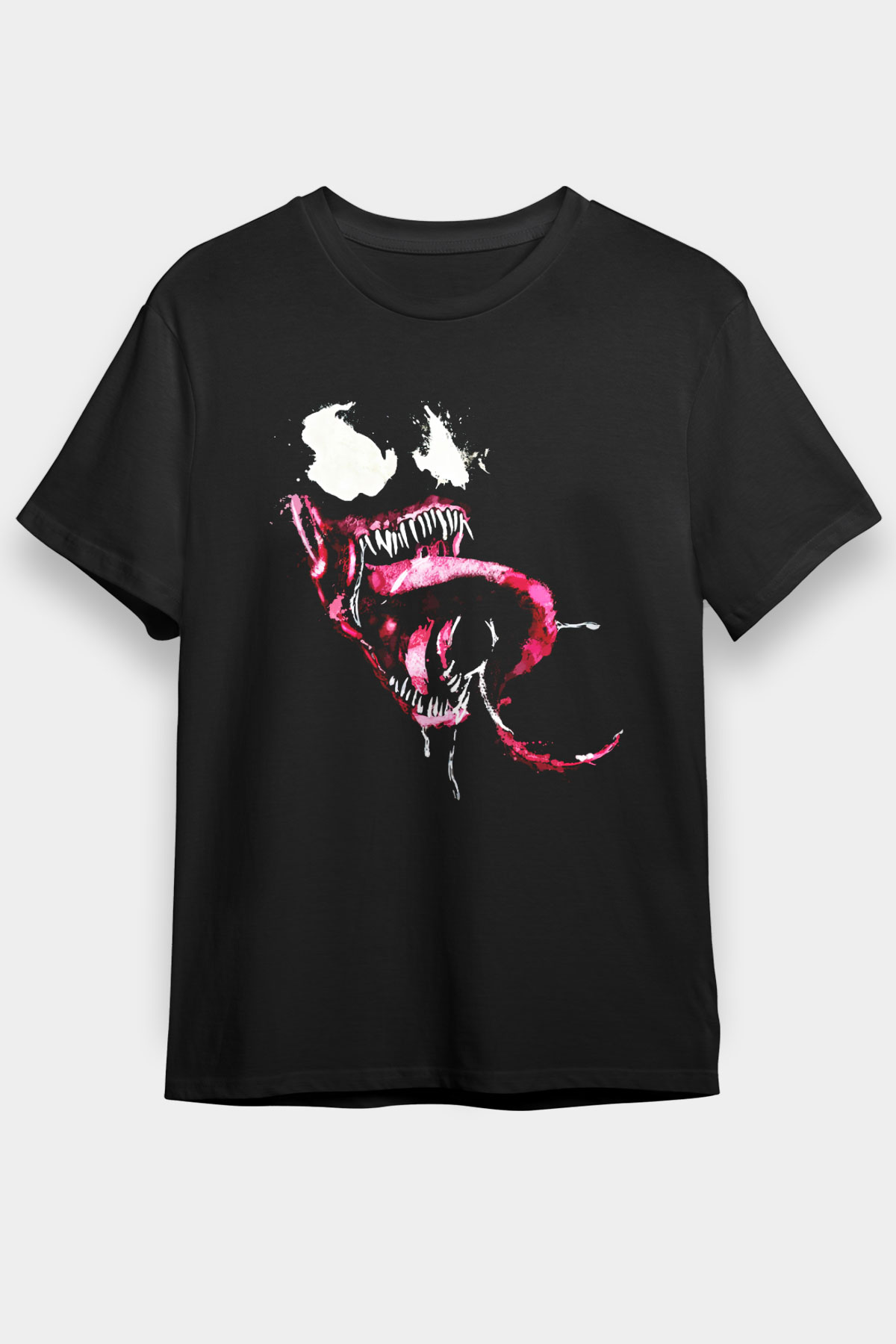 Venom Siyah Unisex Graphic Tee - STREETWEAR