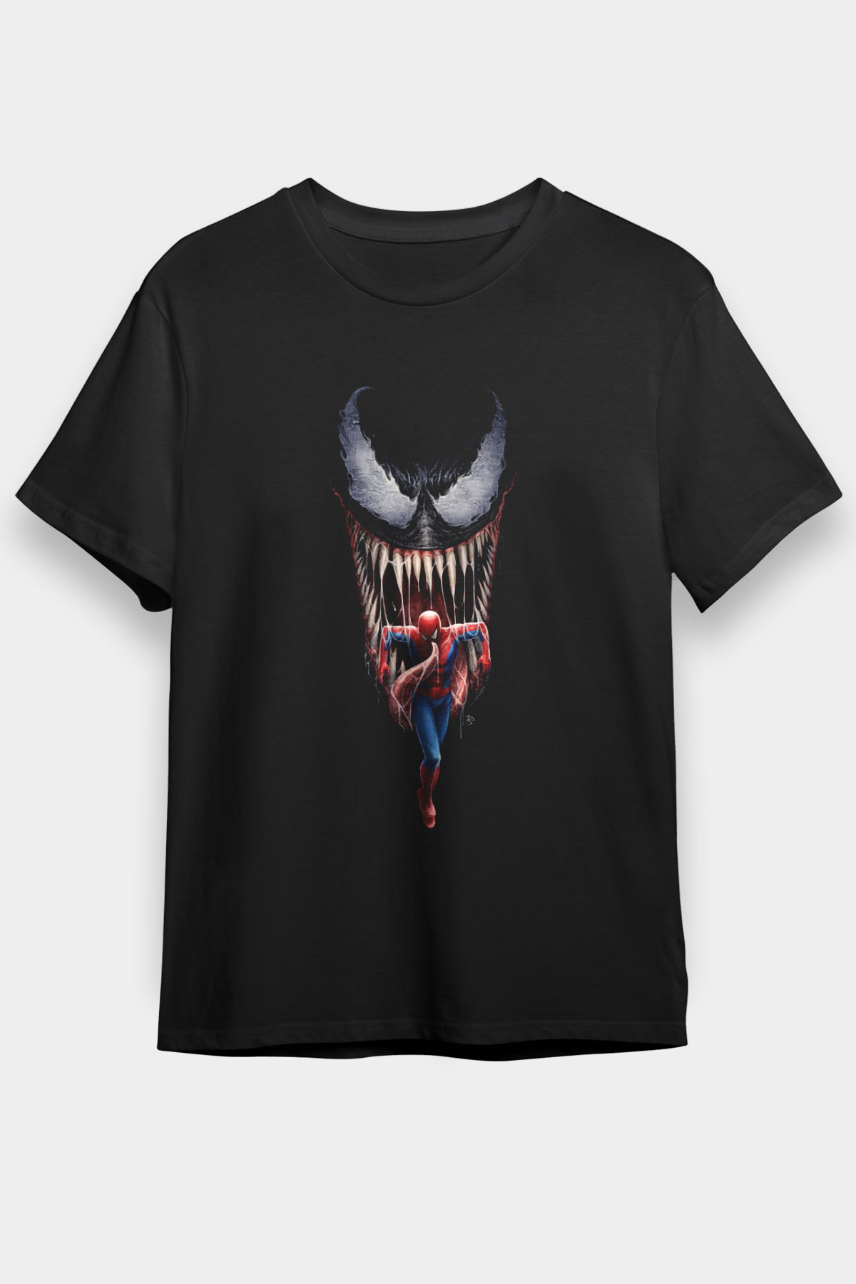 Venom Siyah Unisex Graphic Tee - STREETWEAR