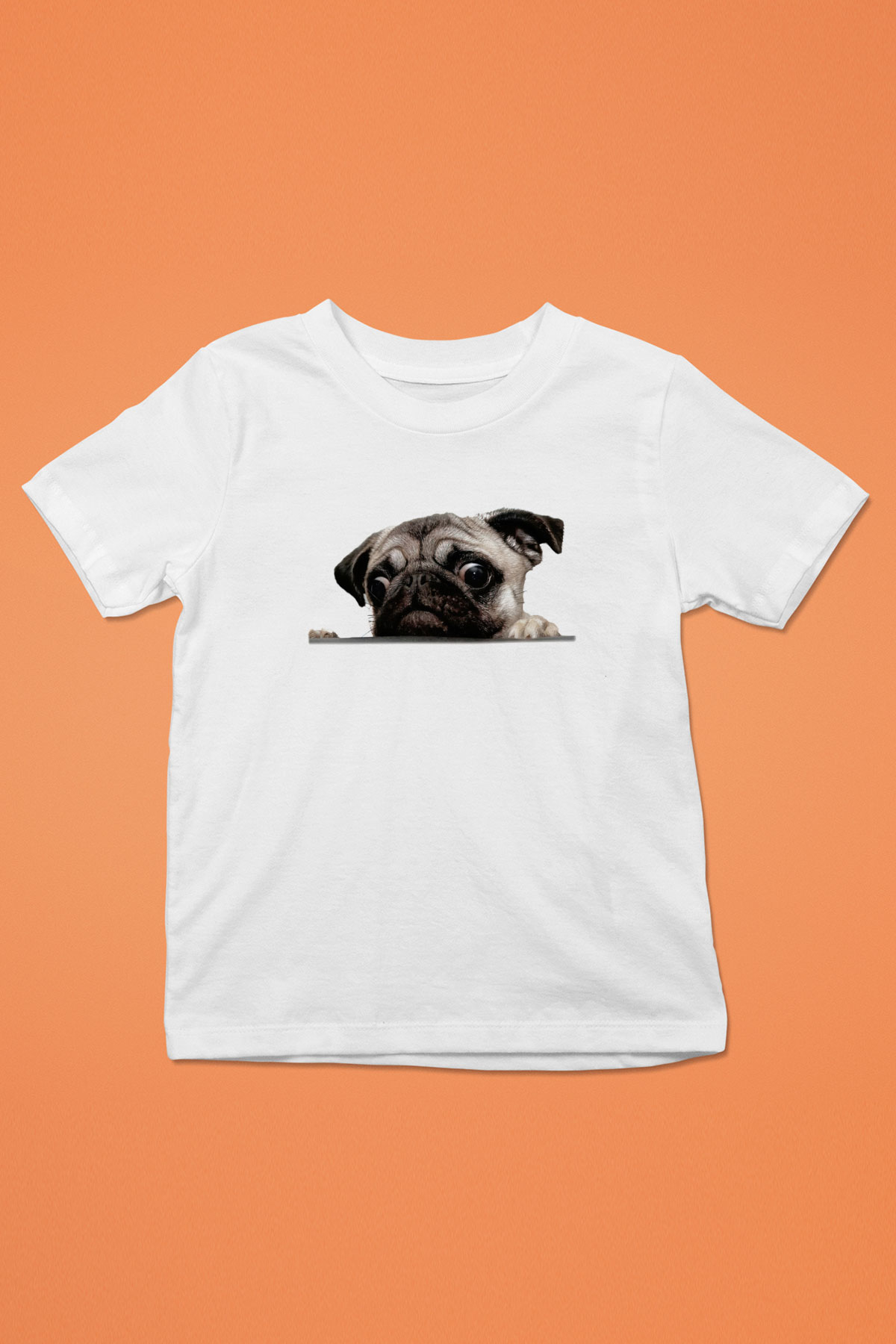 Veteriner Baskılı Beyaz Unisex Çocuk Tişört