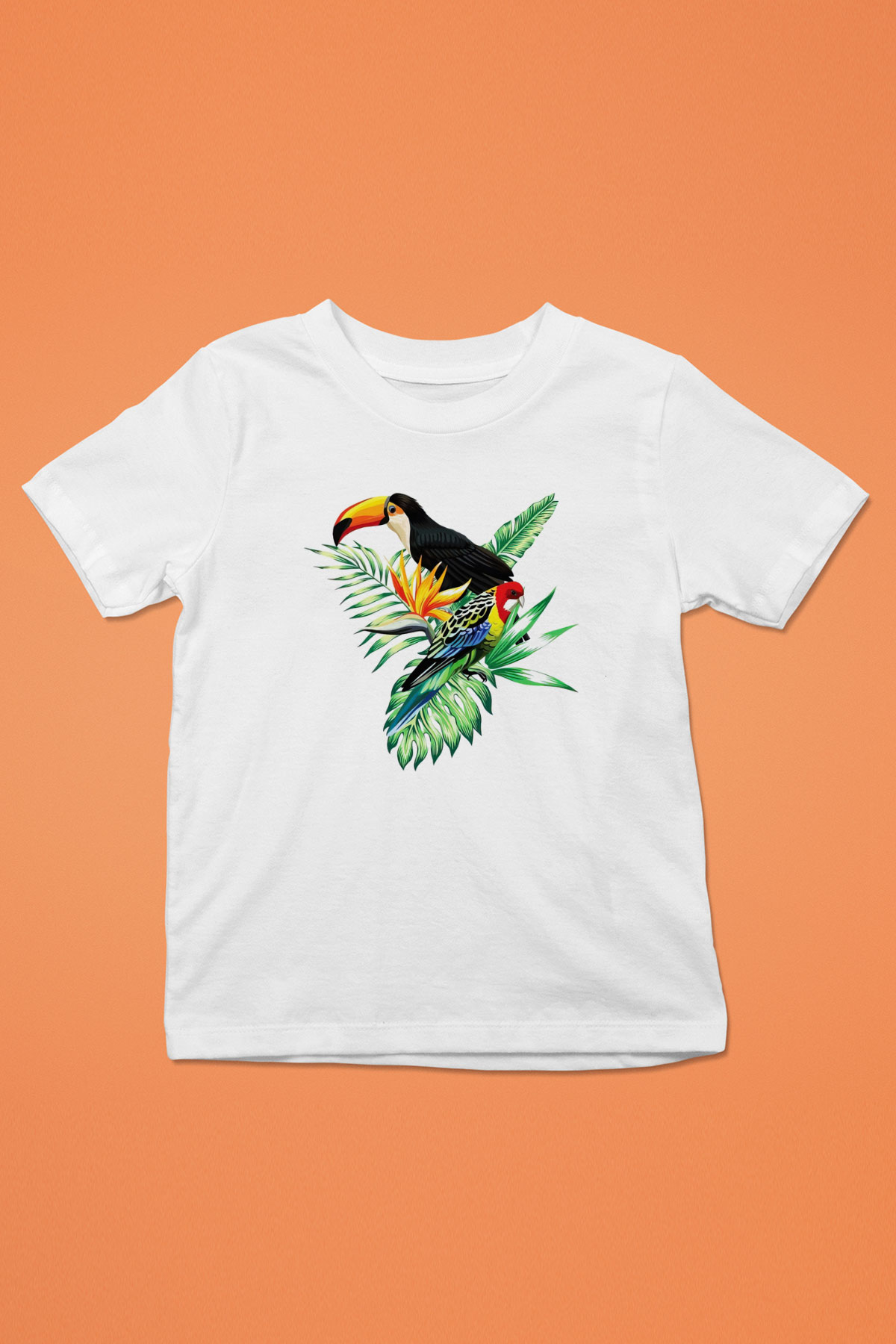 Veteriner Baskılı Beyaz Unisex Çocuk Tişört
