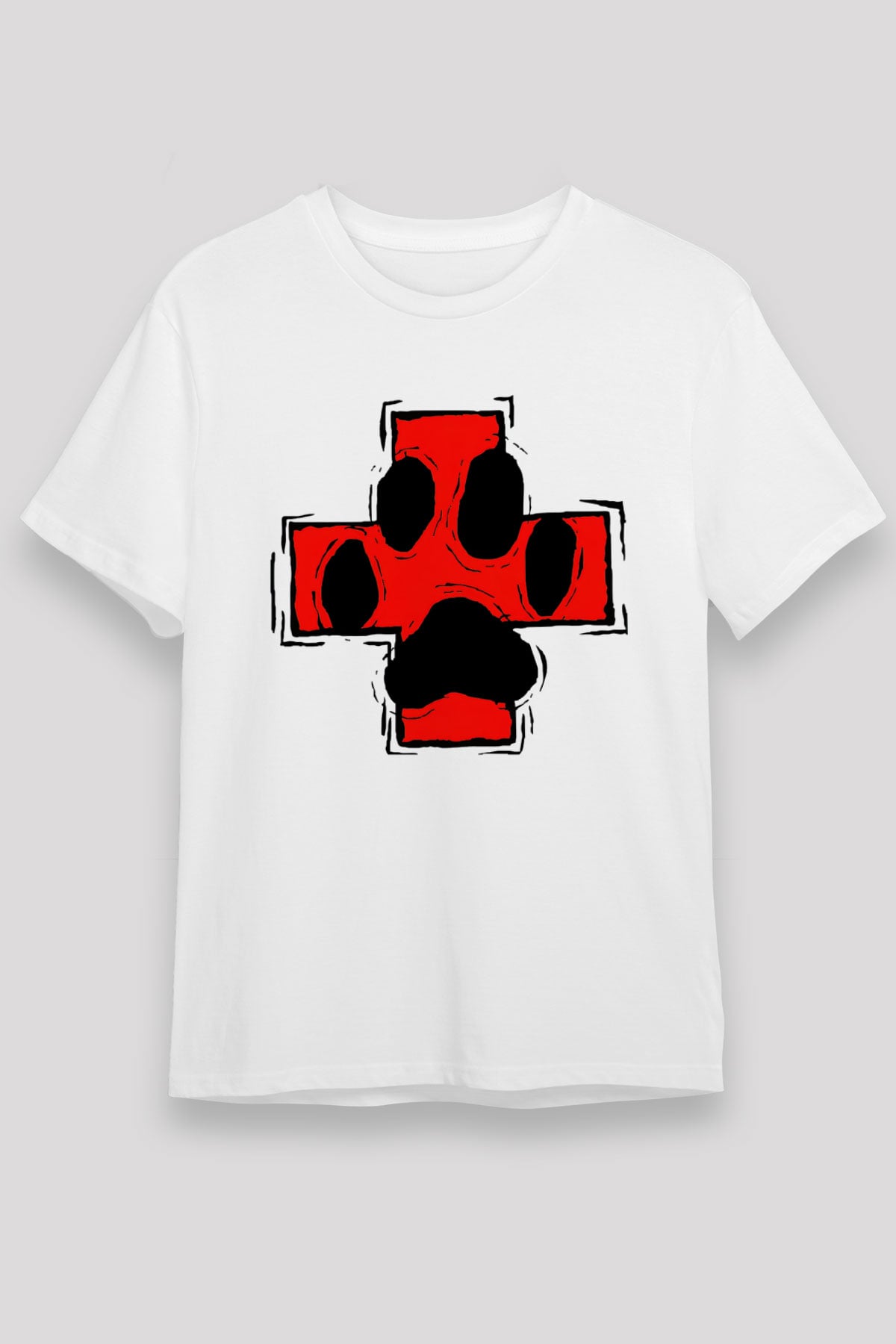Veteriner Beyaz Unisex Tişört T-Shirt - TişörtFabrikası