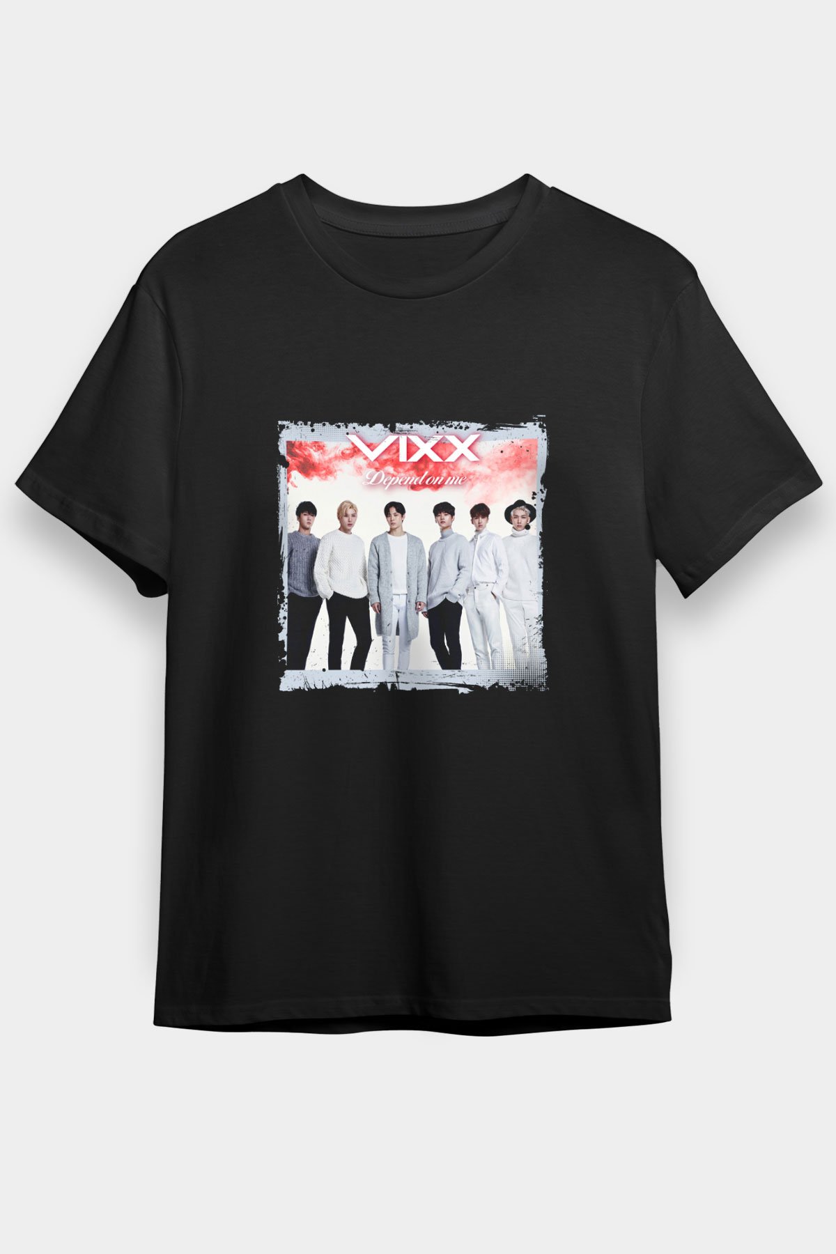 VIXX Unisex Black Graphic Tee - STREETWEAR