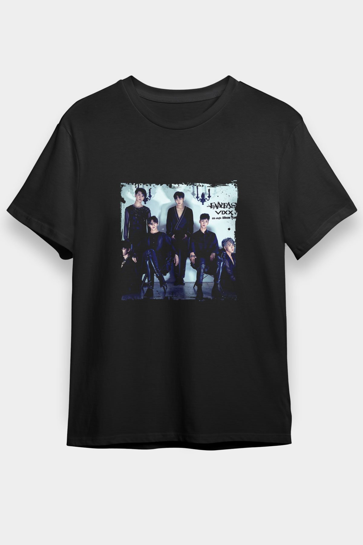 VIXX Unisex Black Graphic Tee - STREETWEAR