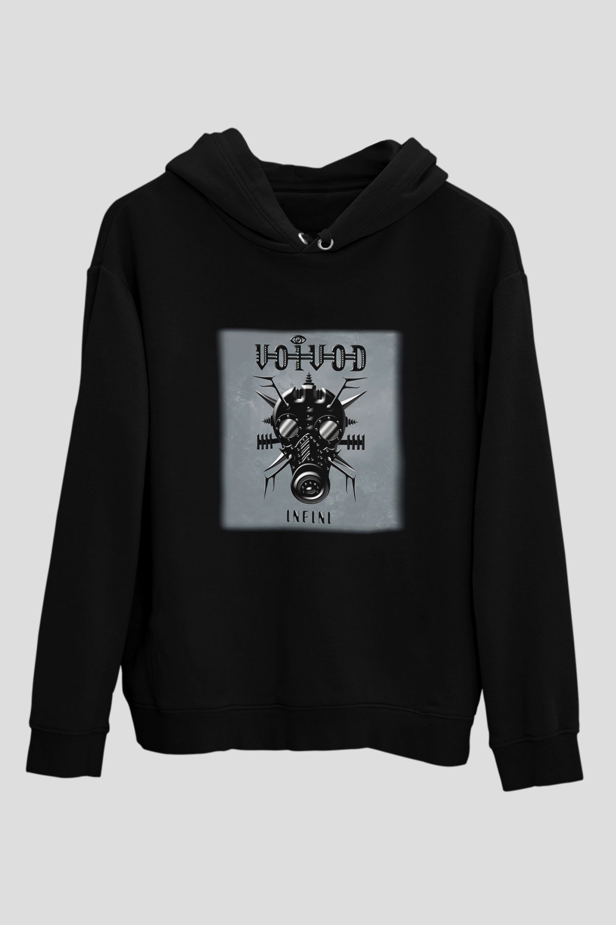 Voivod Siyah Unisex Hoodie