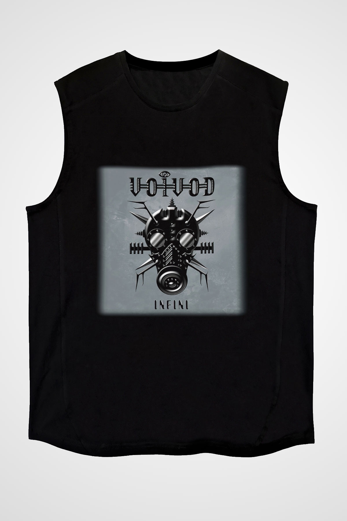 Voivod Siyah Unisex Kolsuz Tişört