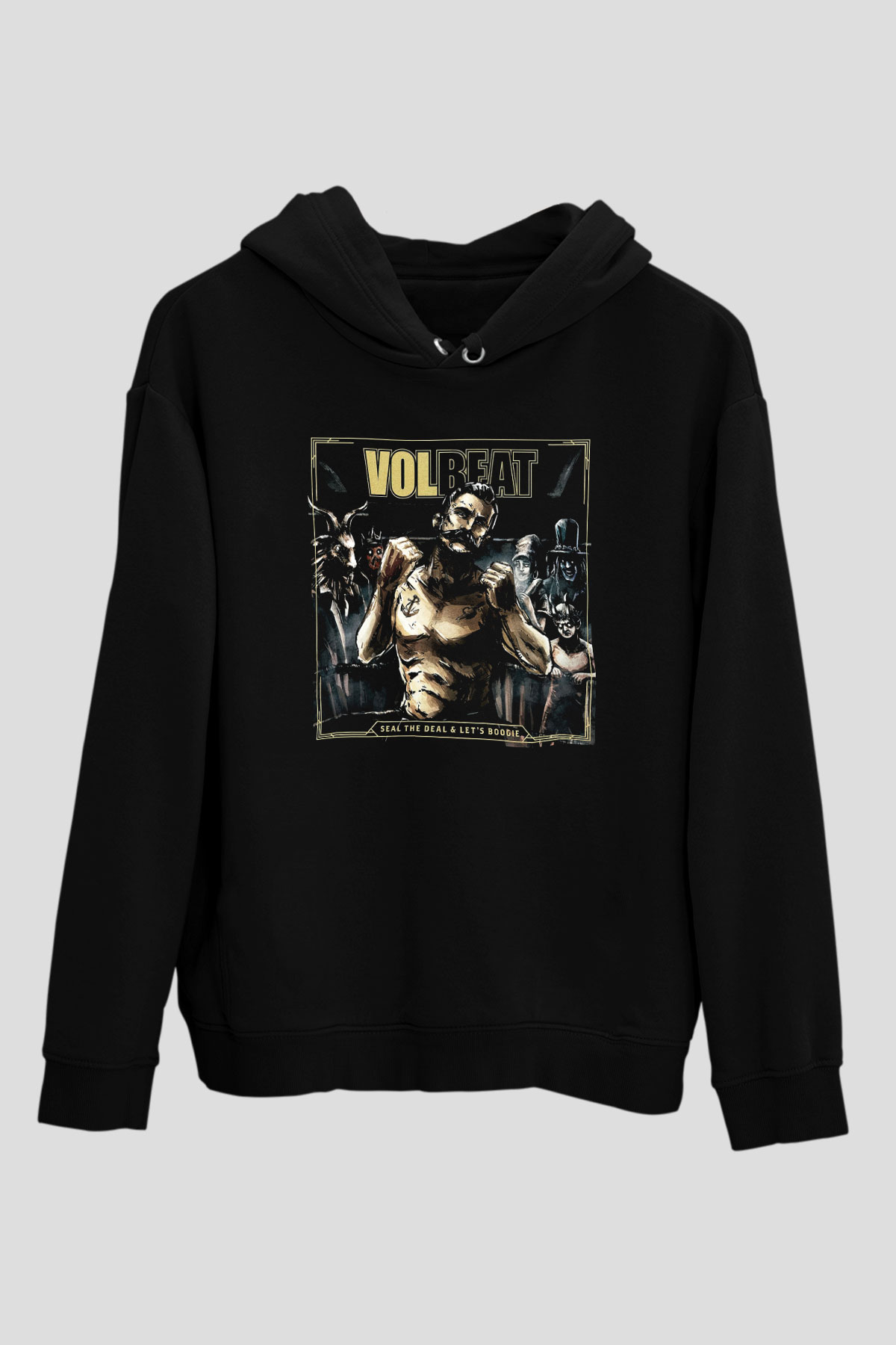Volbeat Siyah Unisex Hoodie