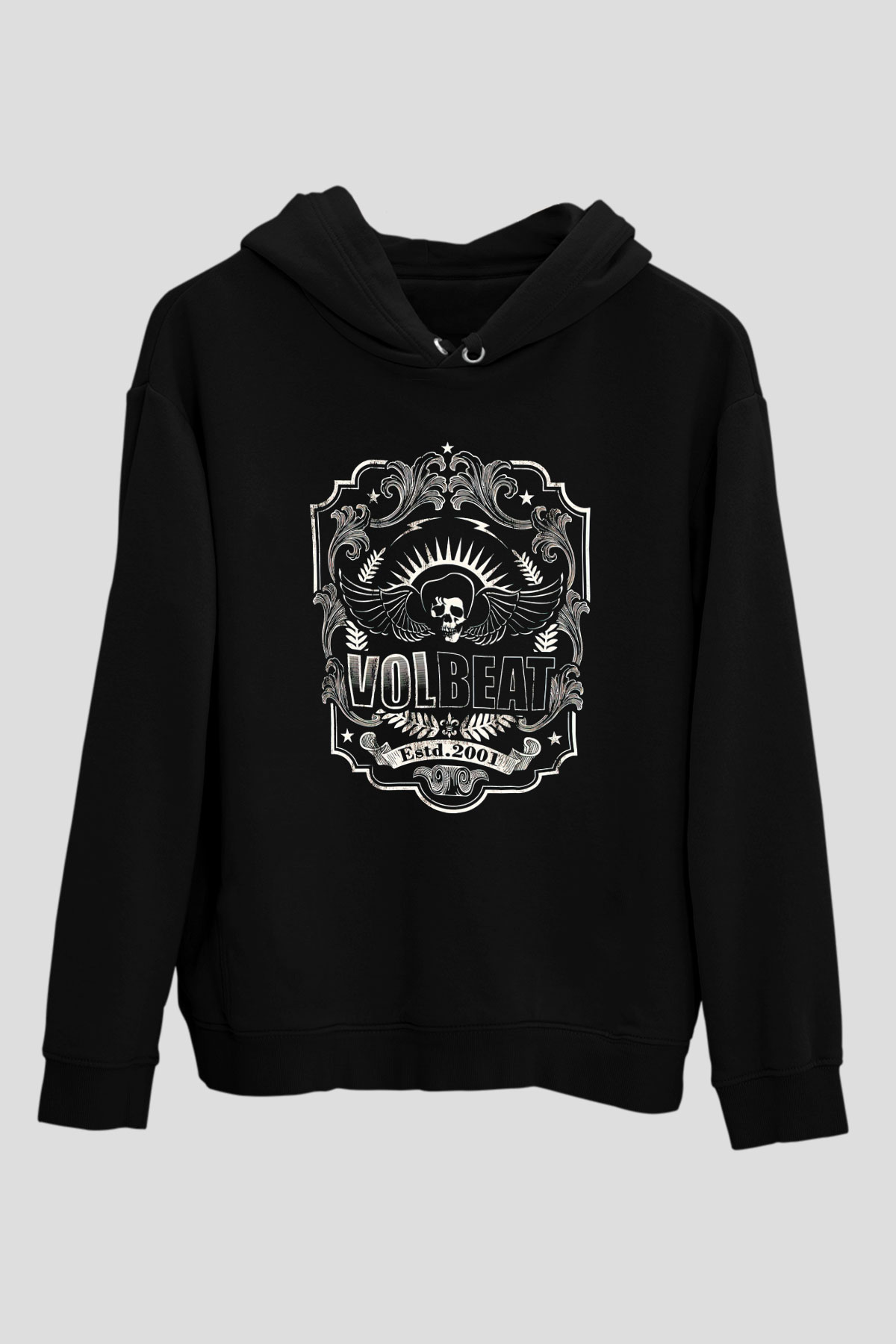 Volbeat Siyah Unisex Hoodie