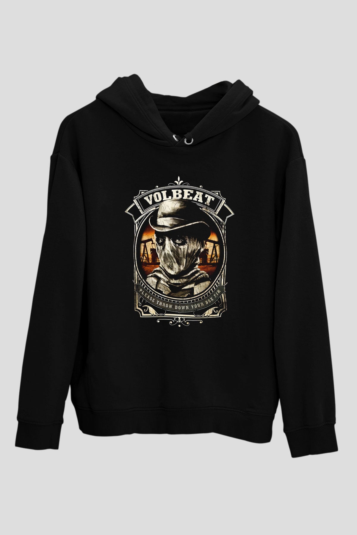 Volbeat Siyah Unisex Hoodie