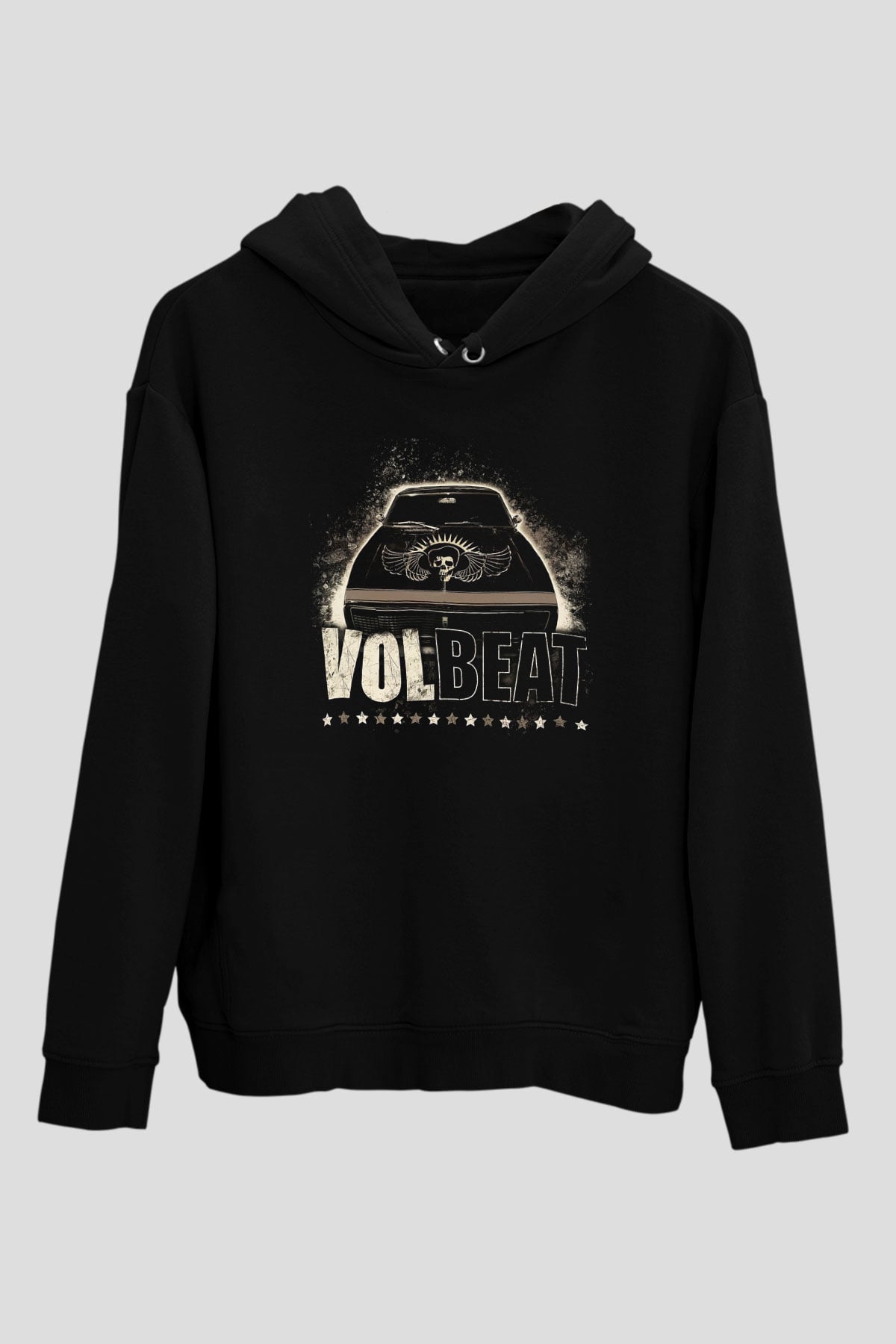 Volbeat Siyah Unisex Hoodie