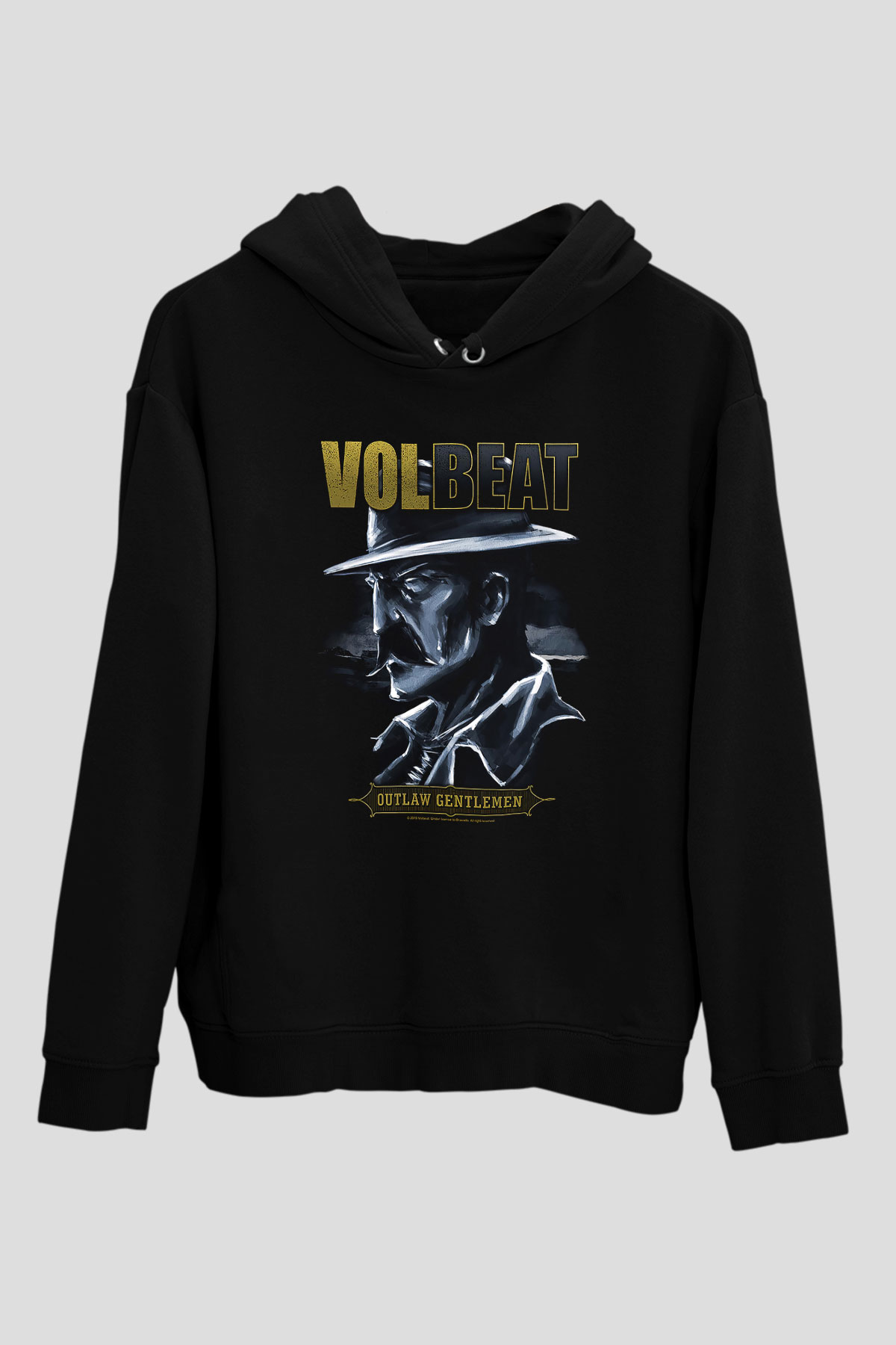 Volbeat Siyah Unisex Hoodie